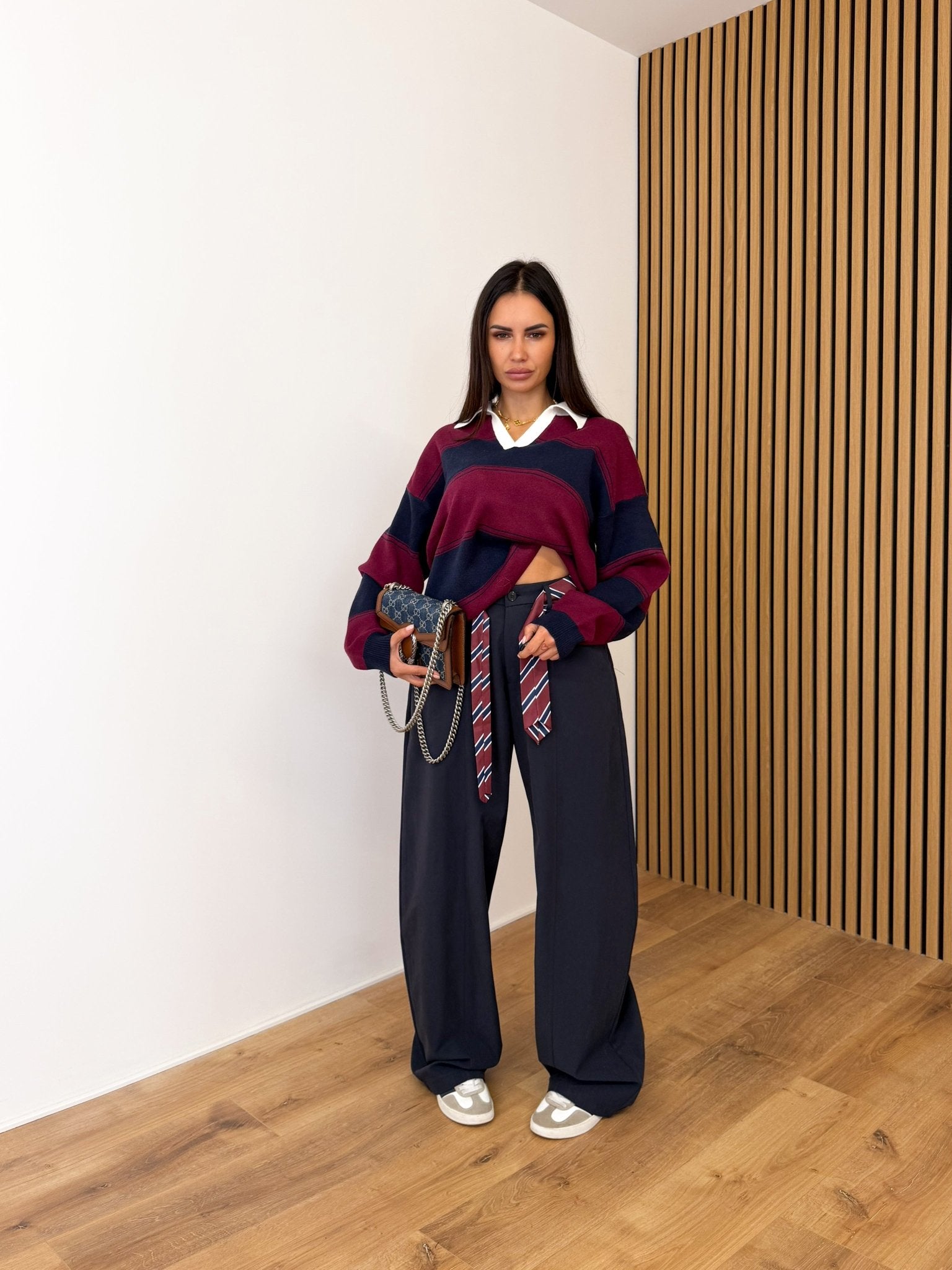 Polo Breton - Blu E Bordeaux - SAINTH