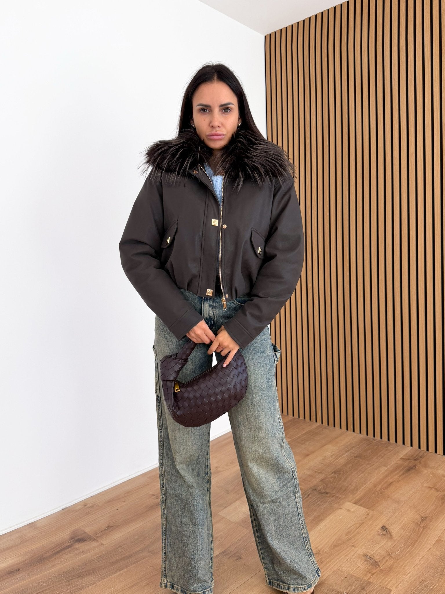 Chiodo Secret - Marrone - SAINTH