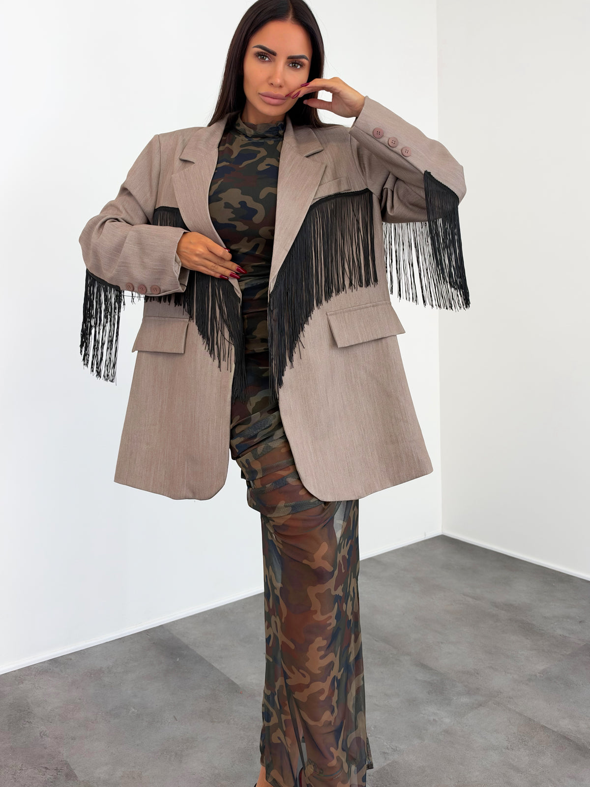 Blazer Filo D'angelo - Beige