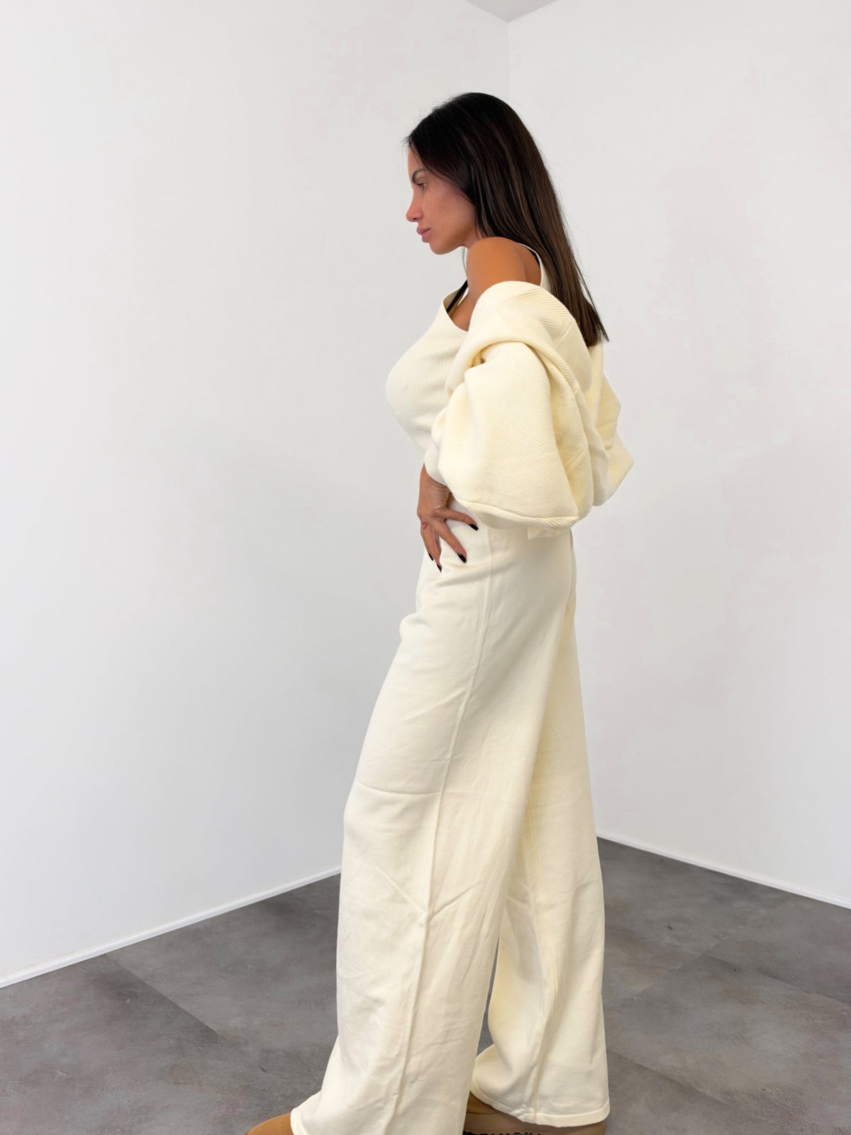 Coordinato Tris Lilà - Burro - SAINTH