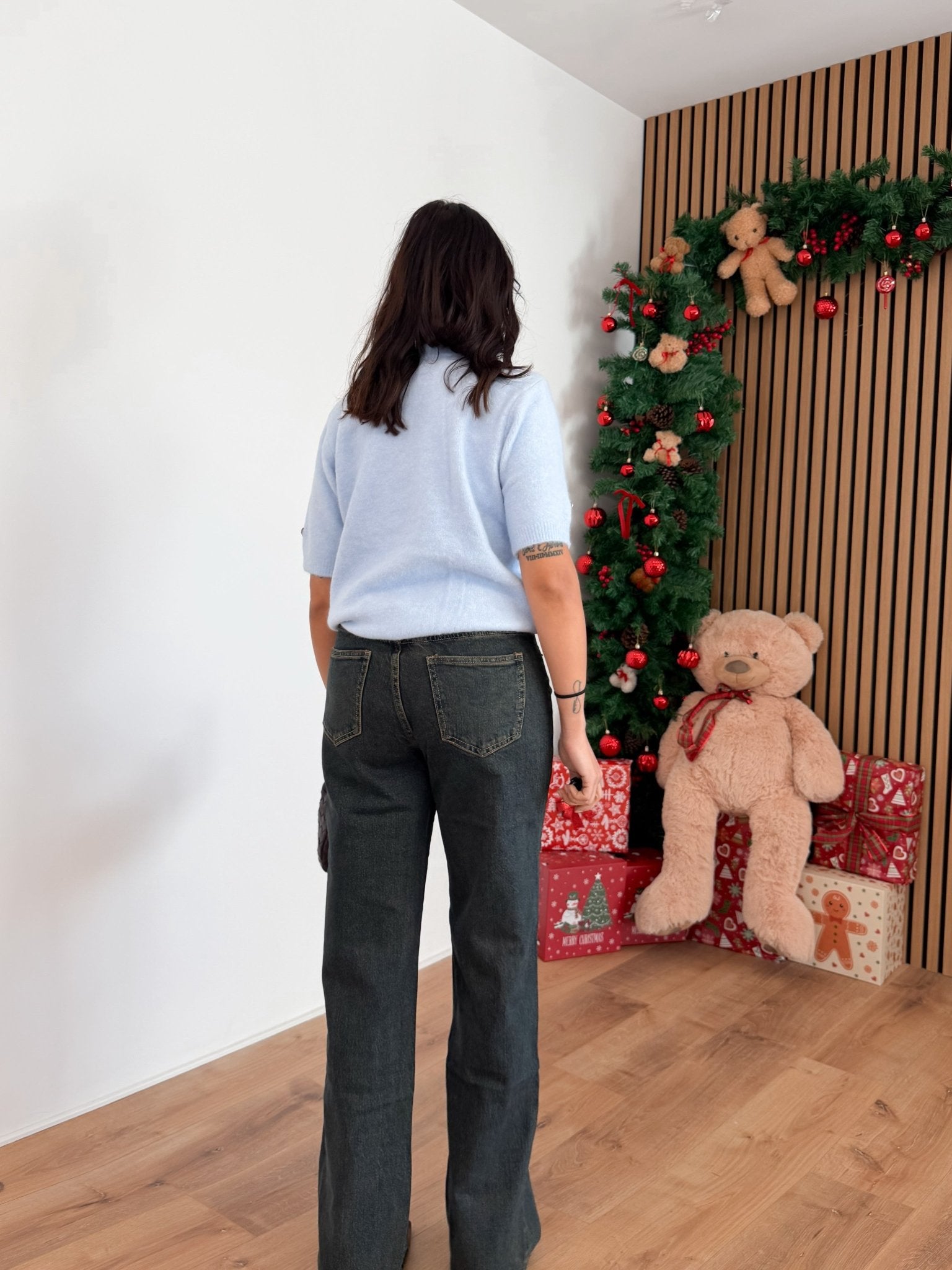 Pull Cuore Metallico - Celeste - SAINTH