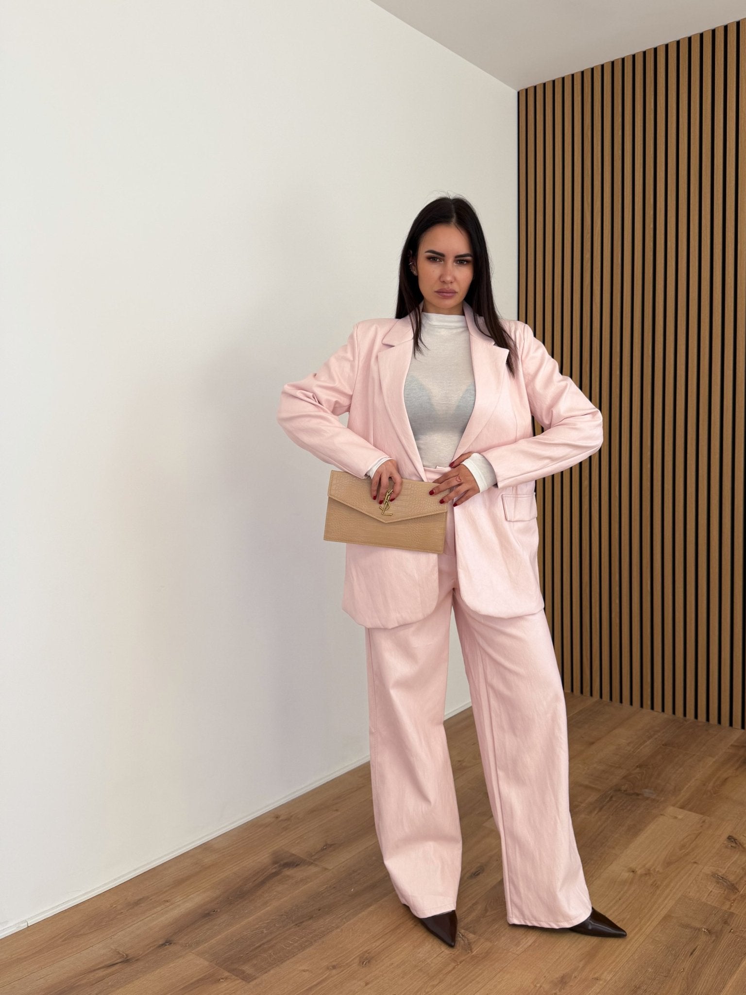 Blazer Minimal Ecop - Rosa - SAINTH