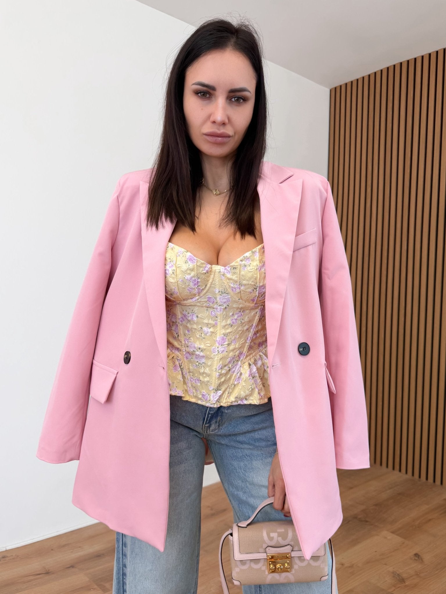 Blazer Strutturato Must - Rosa - SAINTH
