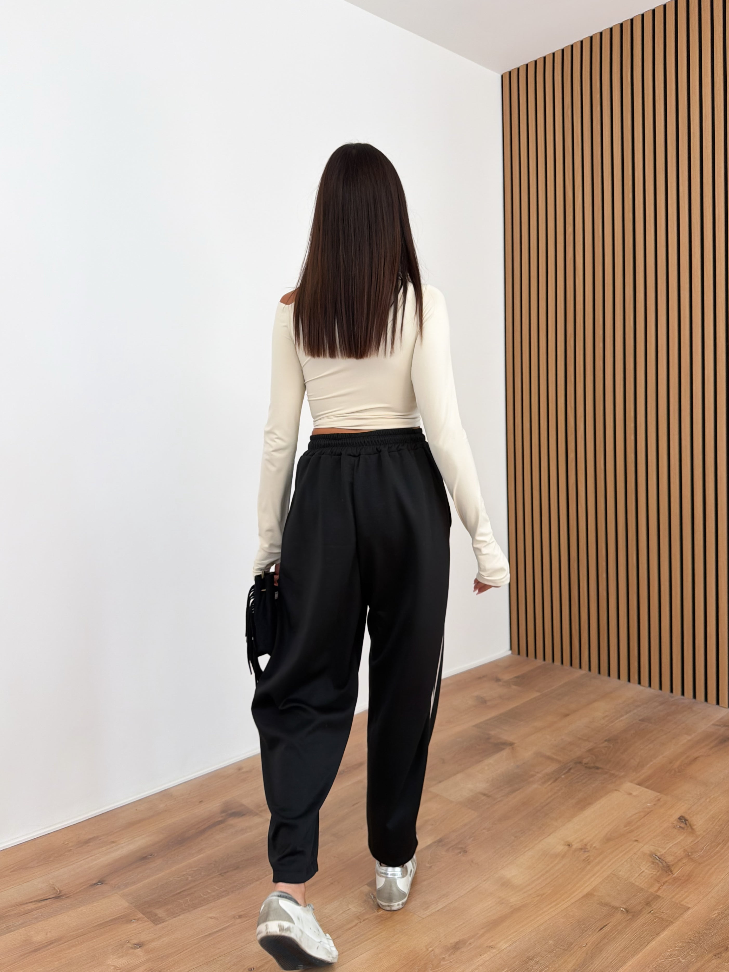 Pantalone Tuta Essential - Nera