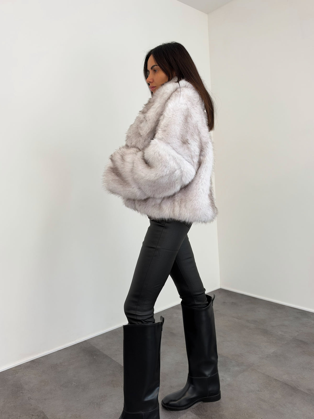 Pelliccia Glacial - Bianca