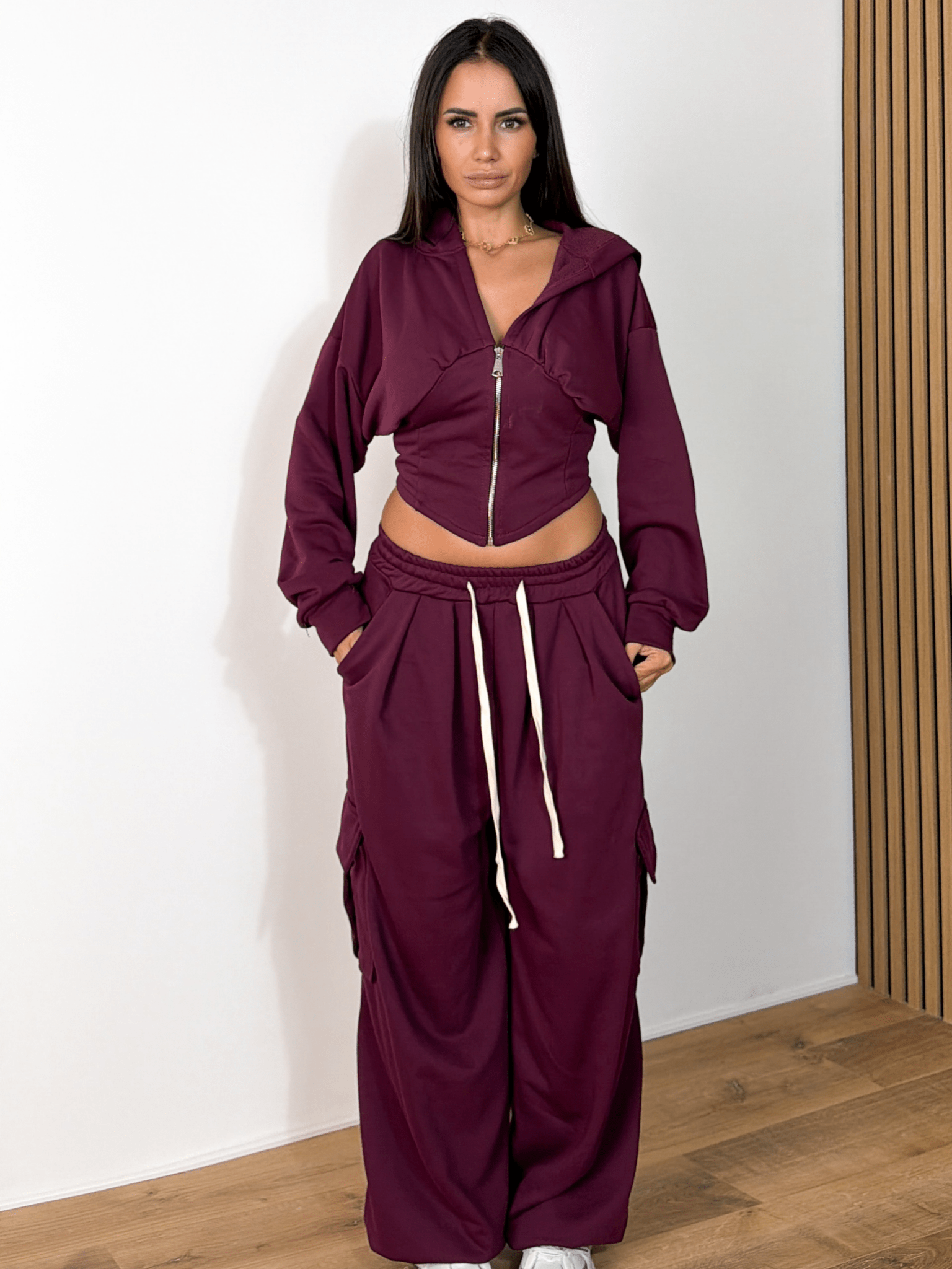 Completo Tuta Spiral - Bordeaux - SAINTH