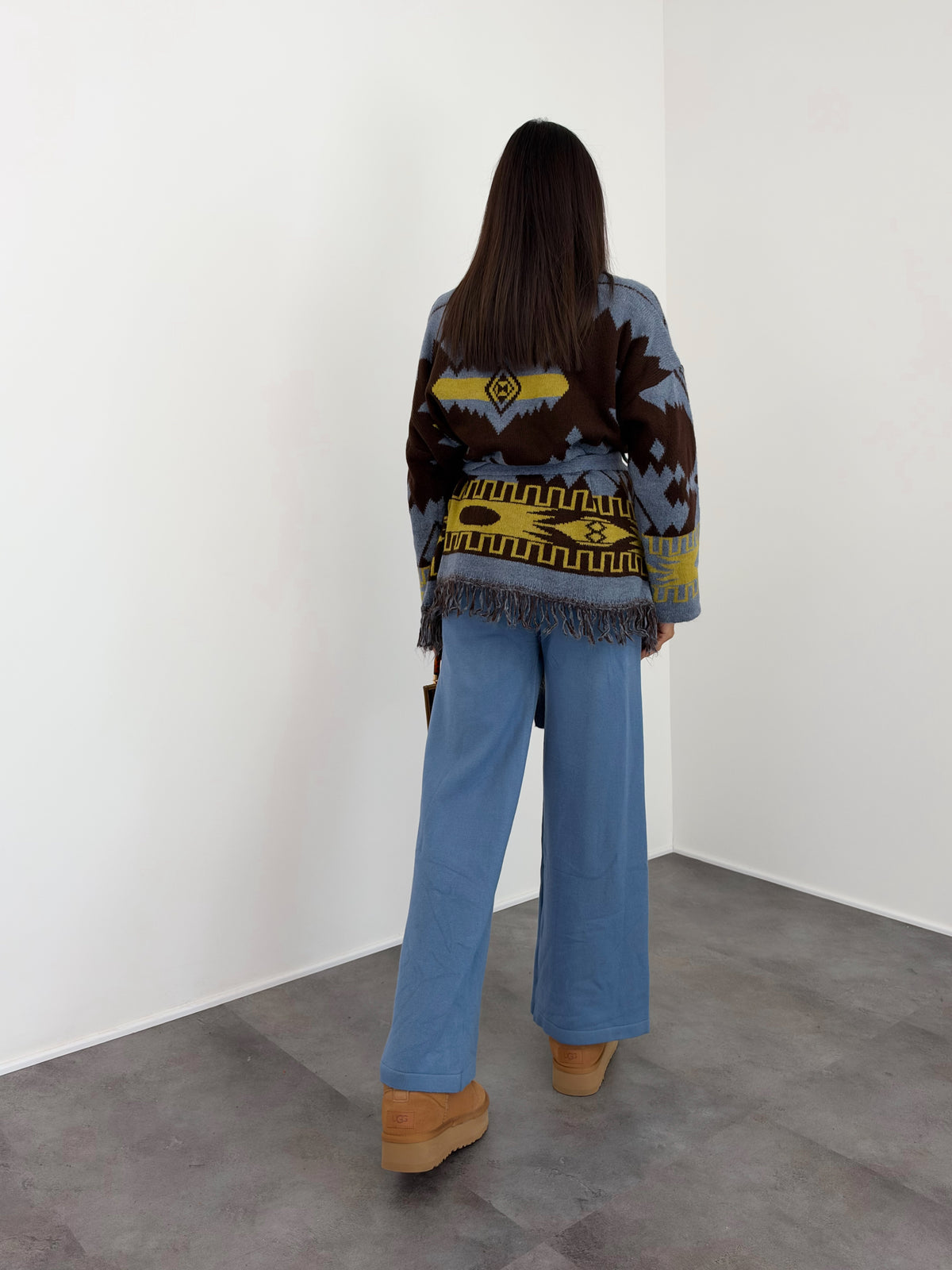 Pantalone Caress - Indaco