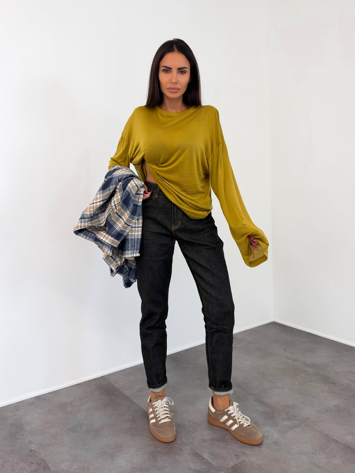 Jeans H2393 - Denim Scuro - SAINTH