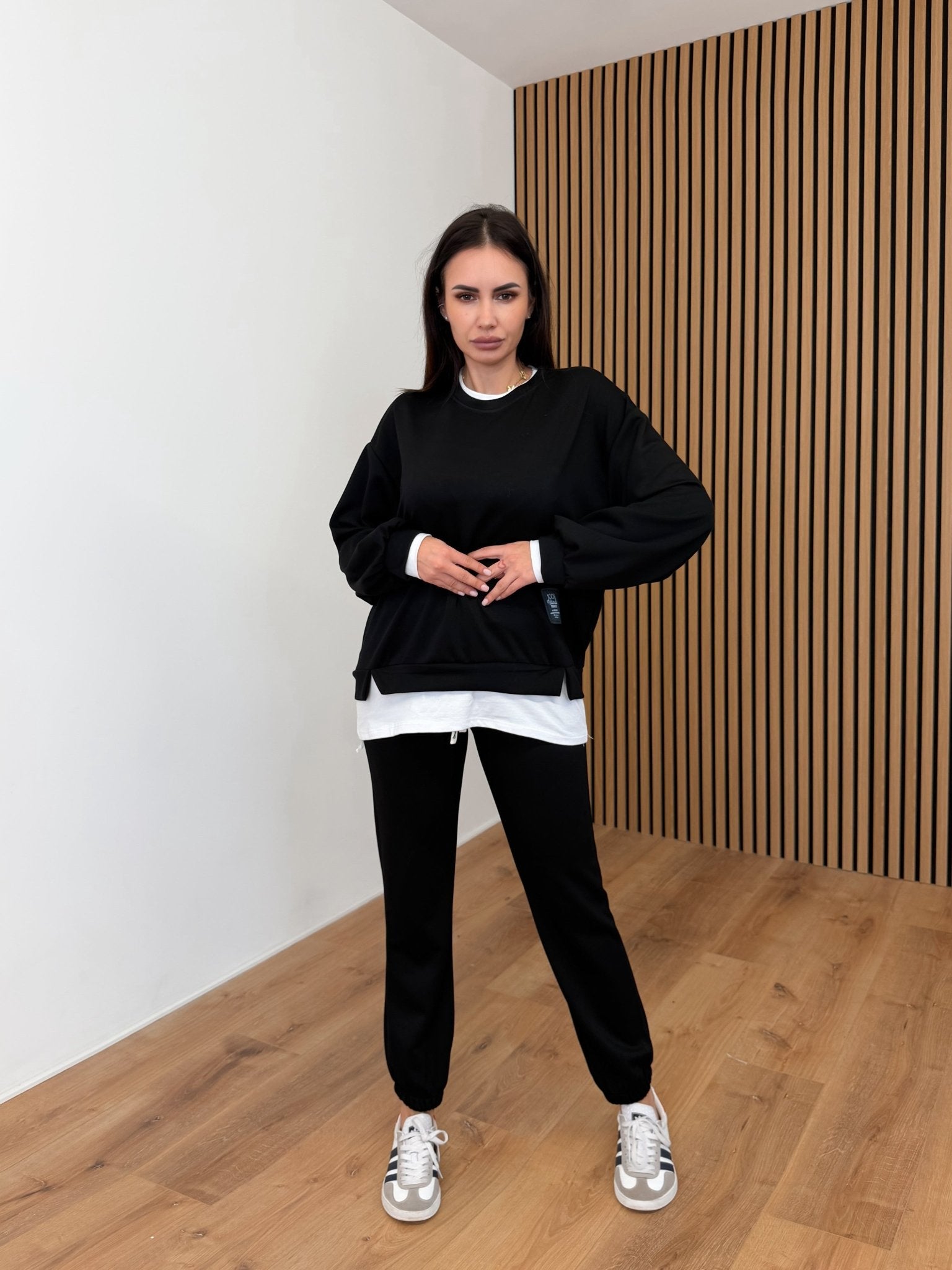 Completo Tuta Toppa - Nero - SAINTH