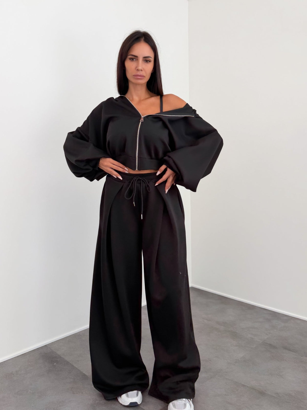 Coordinato Cozy - Nero - SAINTH