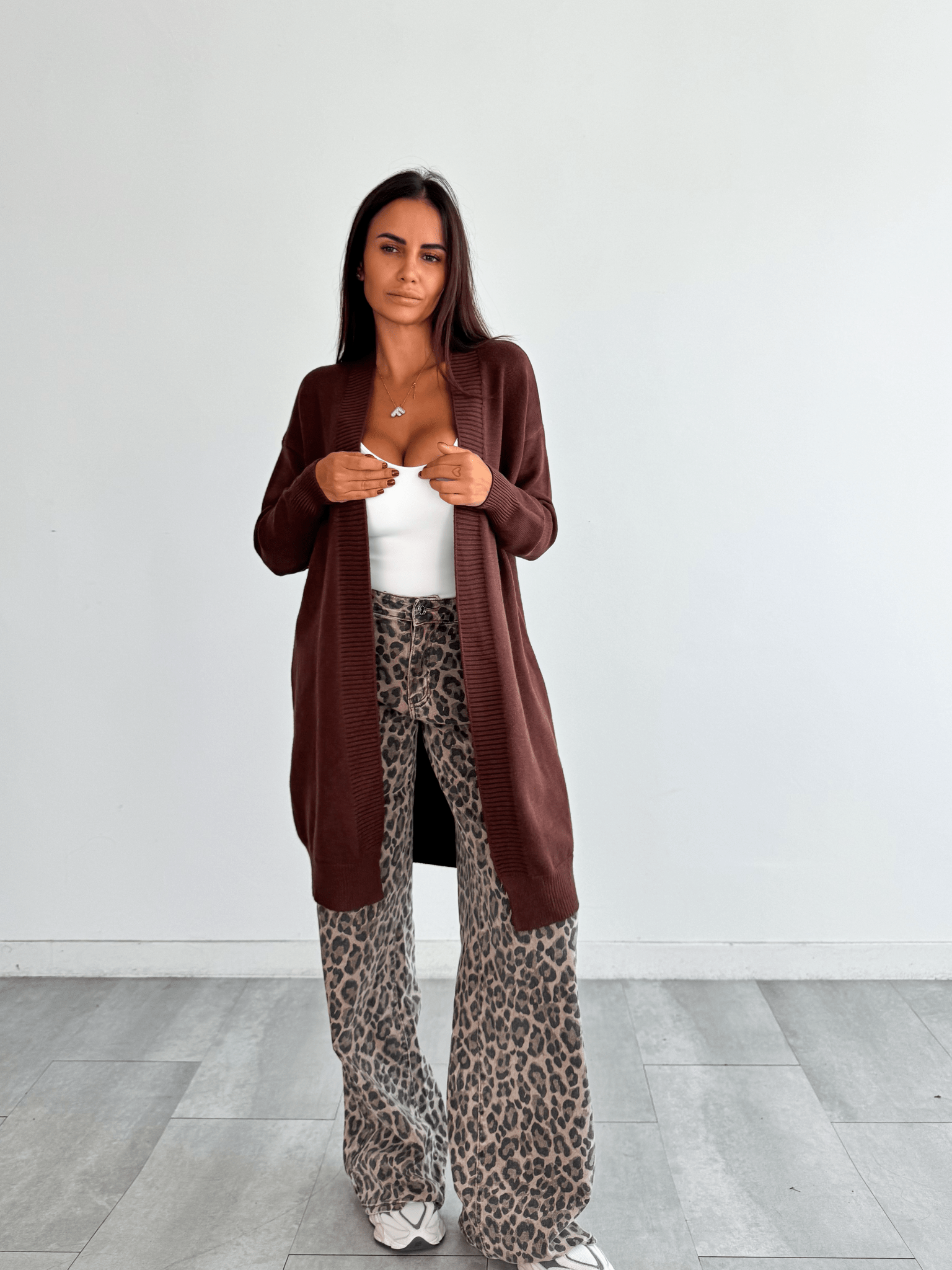 Cardigan Utility - Marrone - SAINTH