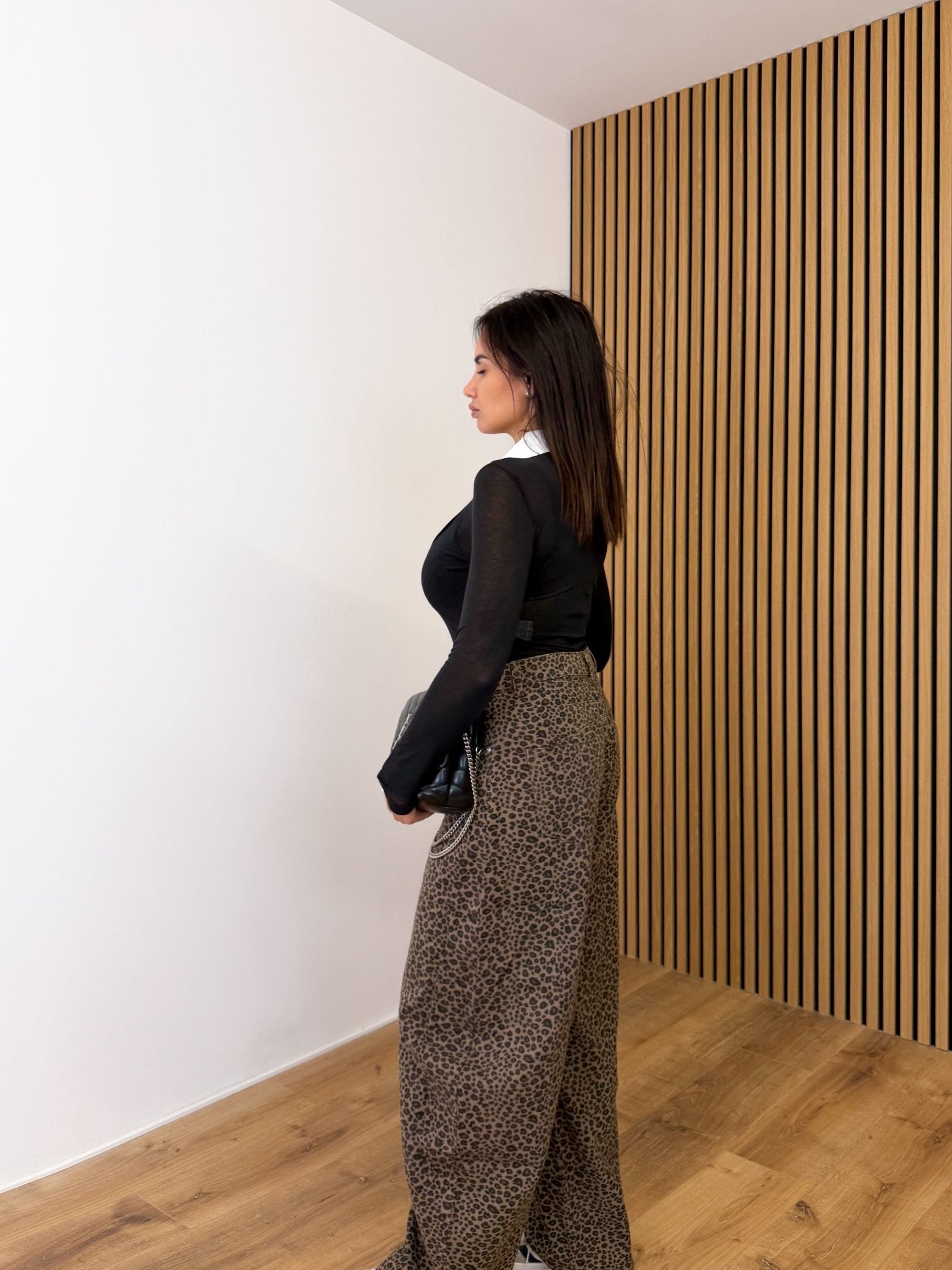 Jeans Baggy - Leopardato - SAINTH