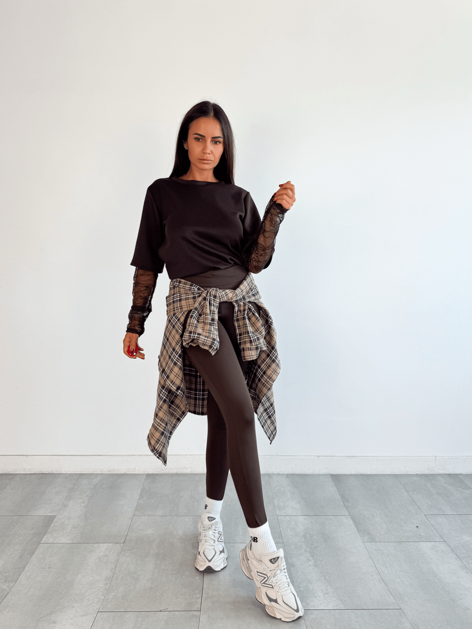 Camicia Wool - Marrone e Biscotto - SAINTH