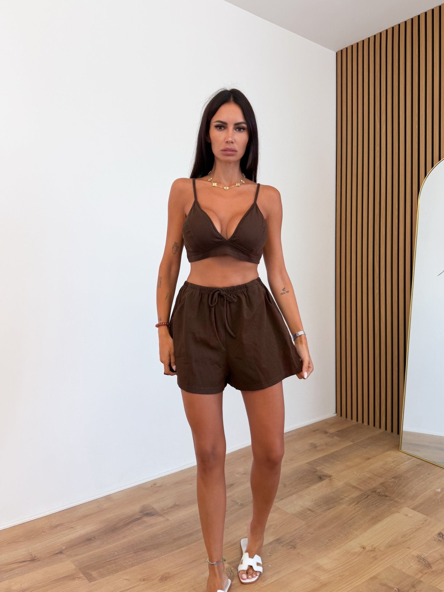 Coordinato Pret - Marrone