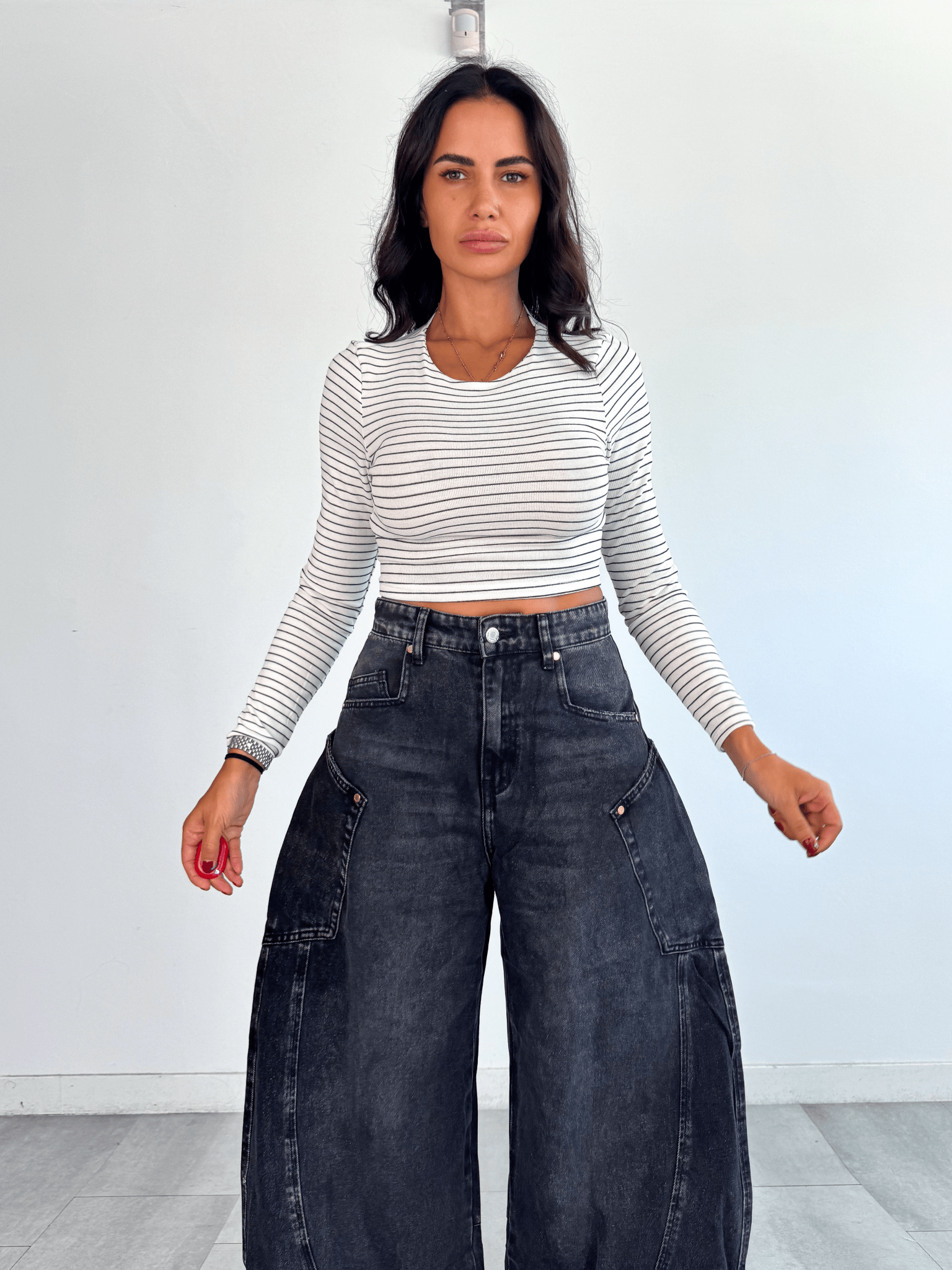 Jeans Shock - Nero - SAINTH