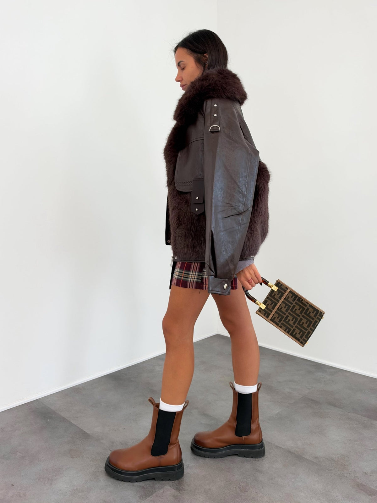 Giacca TR89033 - Marrone - SAINTH
