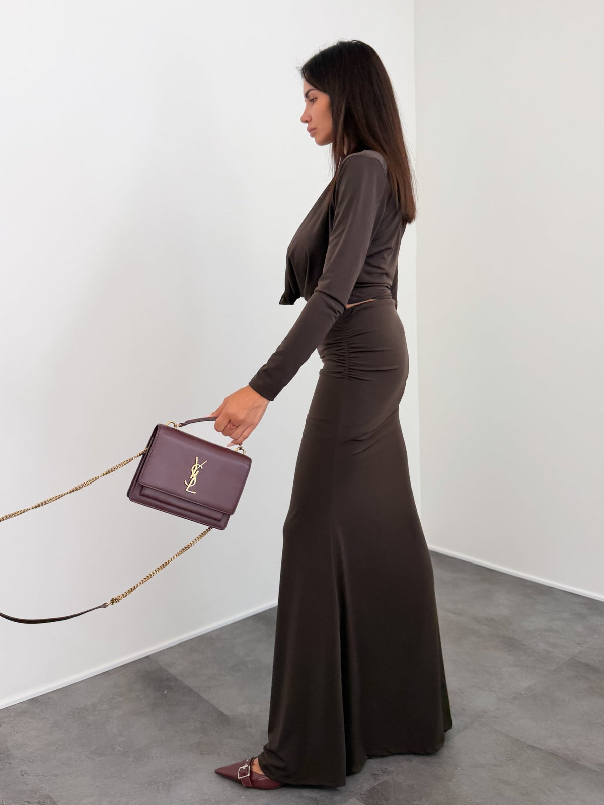 Coordinato Ariel - Marrone - SAINTH
