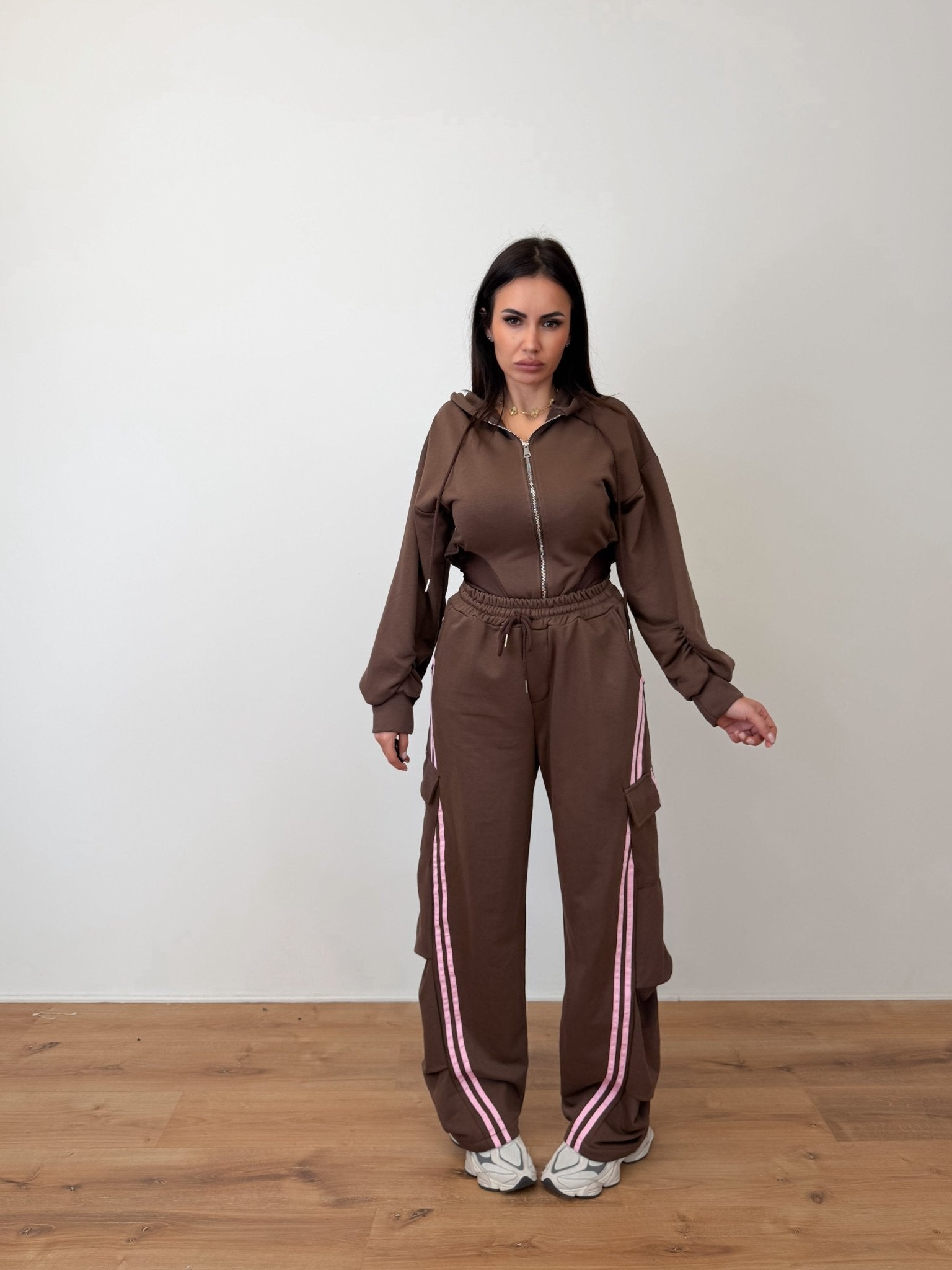 Completo Tuta Body - Marrone - SAINTH