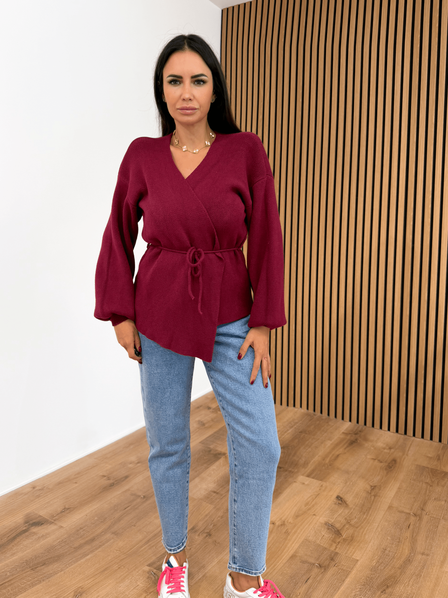 Cardigan Haven - Bordeaux - SAINTH