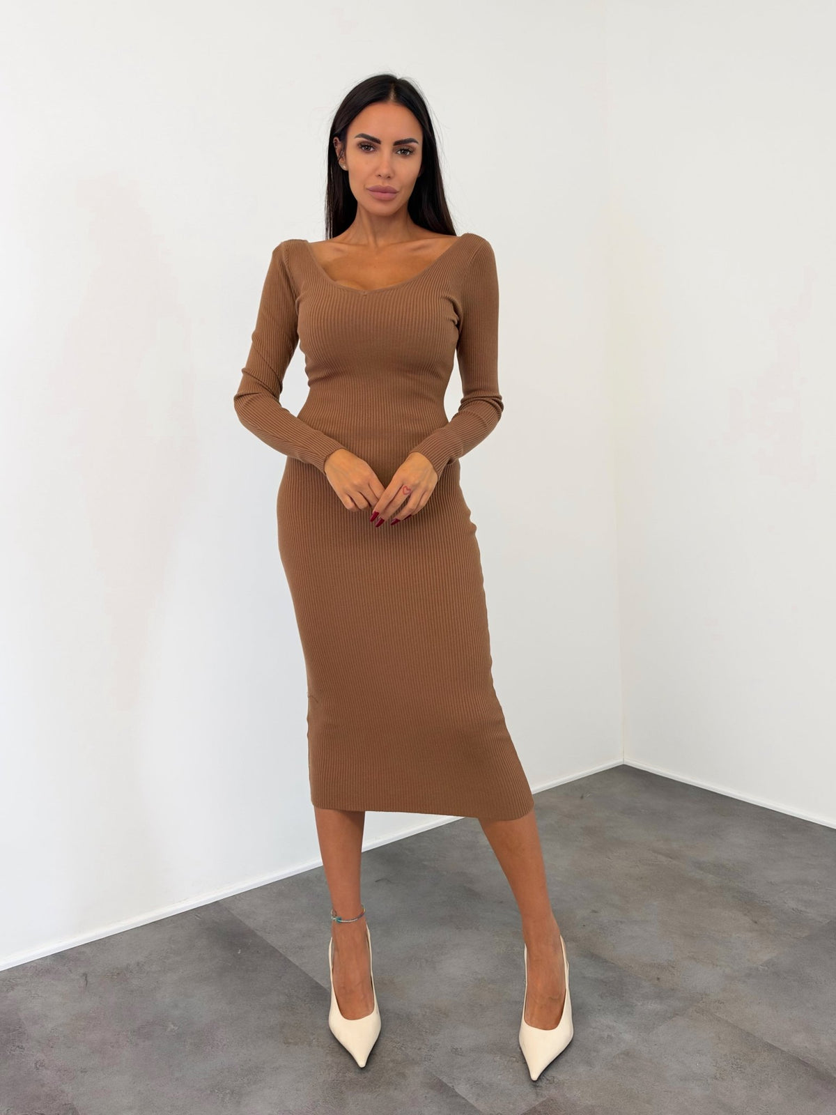 Abito Pull Fascino - Biscotto - SAINTH