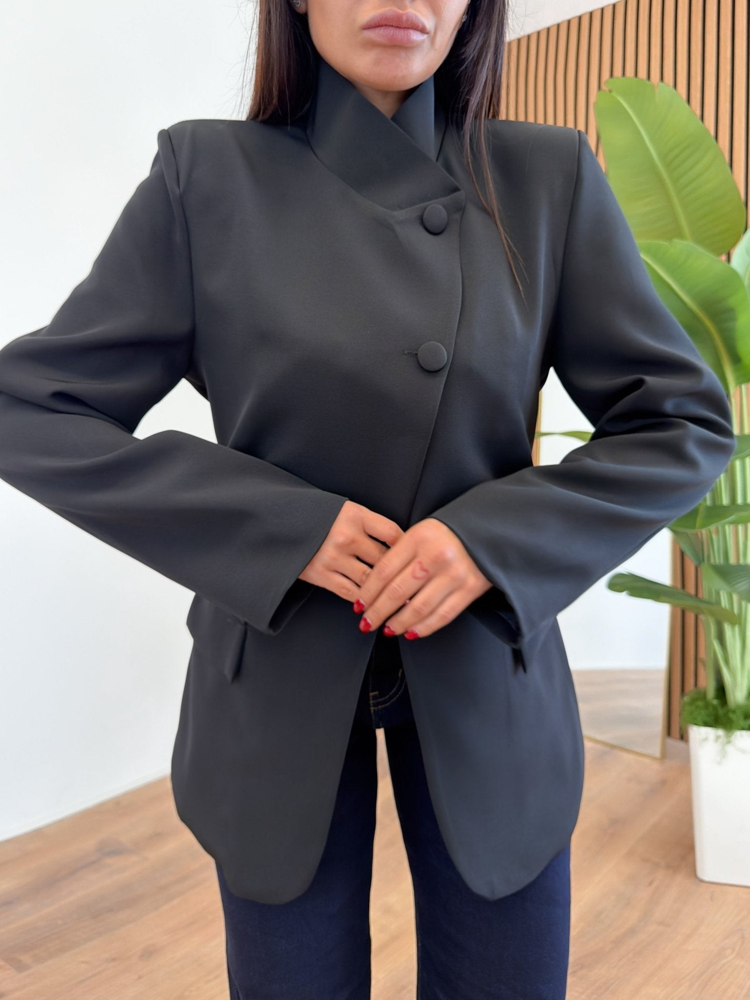 Blazer Neck - Nero - SAINTH