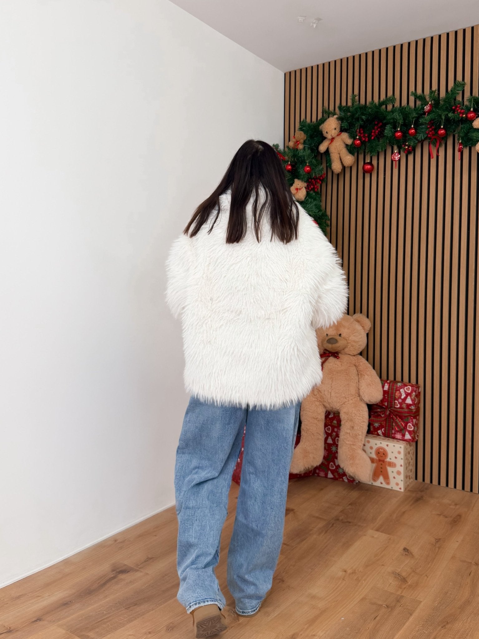 Pelliccia Asya - Bianca - SAINTH