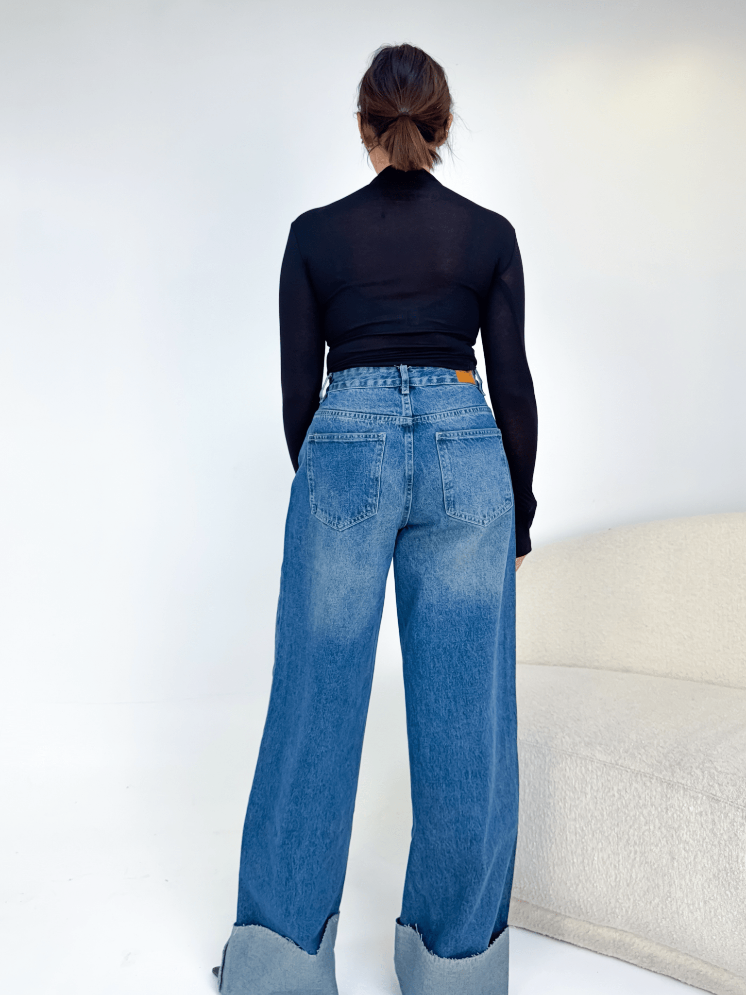 Jeans Piegone - Denim - SAINTH