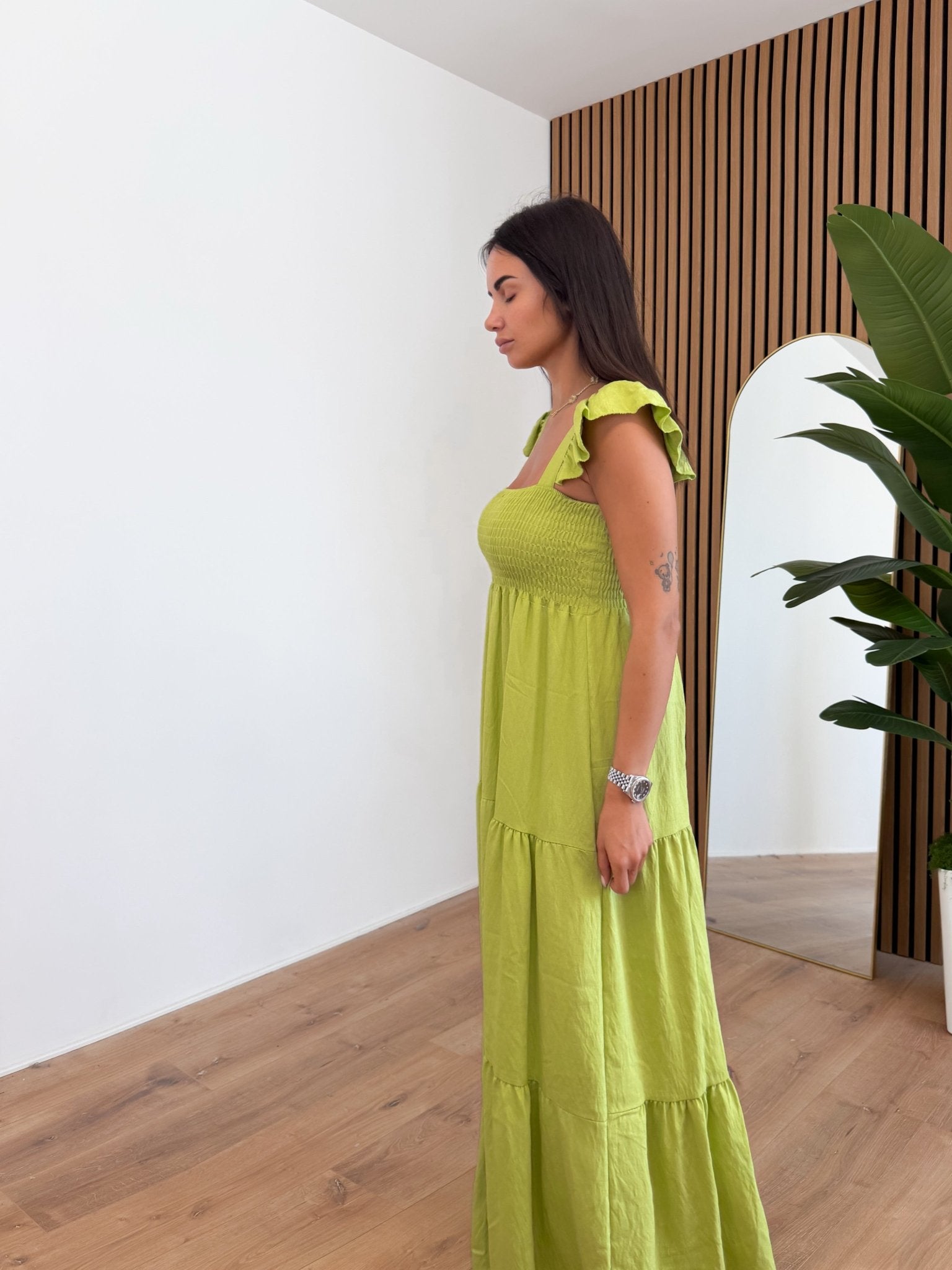 Abito Dora - Lime - SAINTH