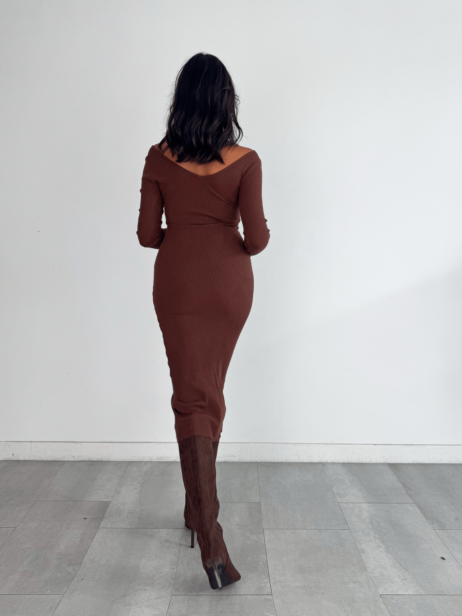 Abito Pull Fascino - Marrone - SAINTH