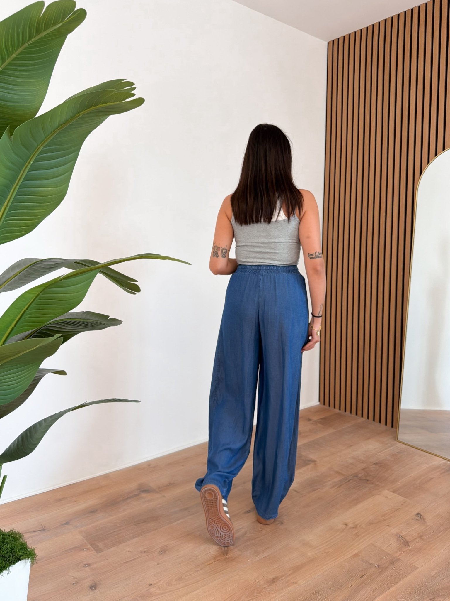 Top Bicolor - Grigio e Bianco - SAINTH