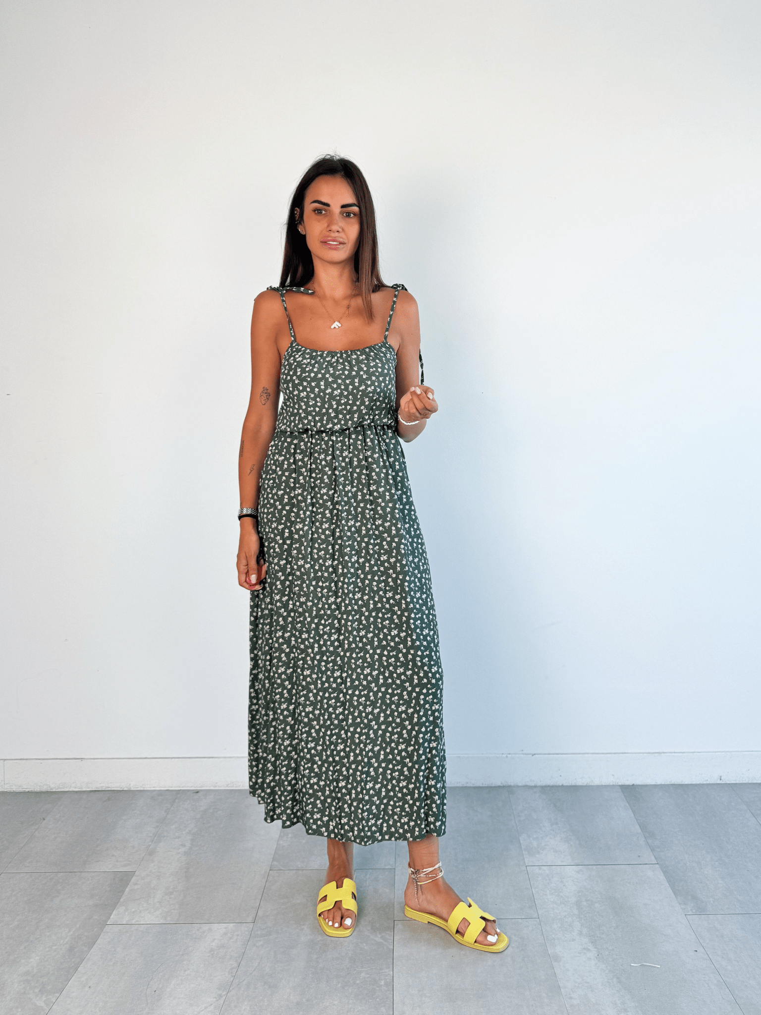 Abito Donzella - Verde Militare - SAINTH