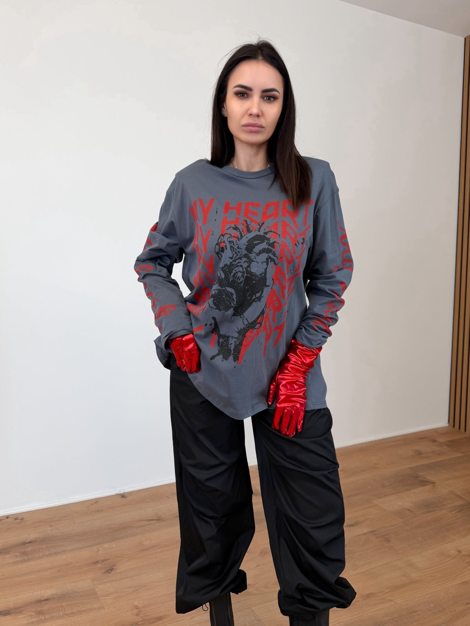 Pantalone Parachute - Nero - SAINTH