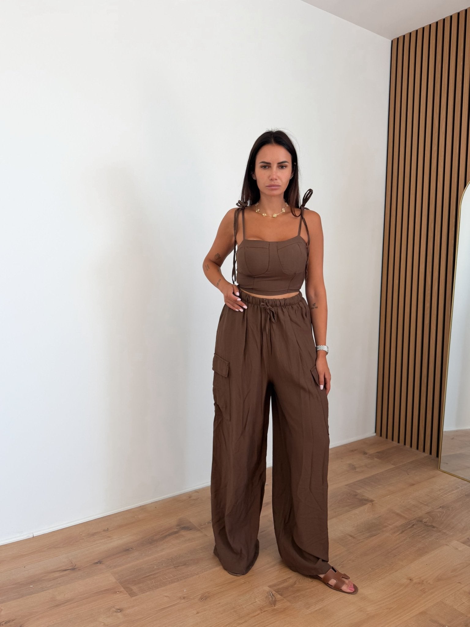 Coordinato Lily - Marrone - SAINTH