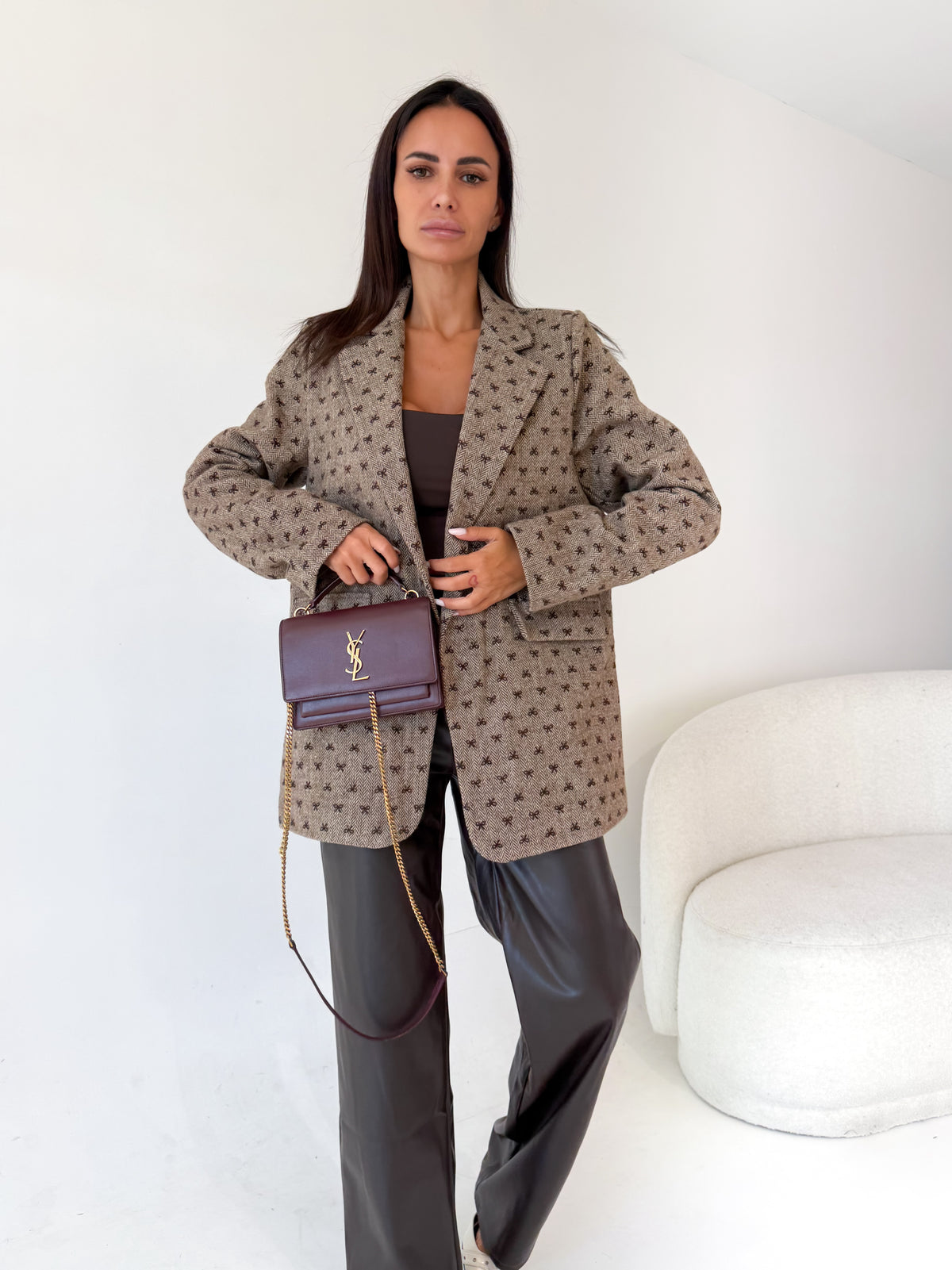 Blazer Fiocchetti - Tortora