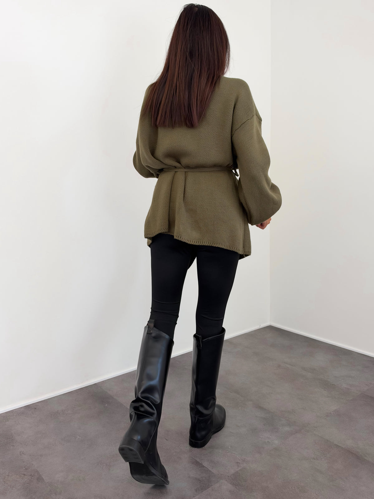 Cardigan Lovely - Army Green