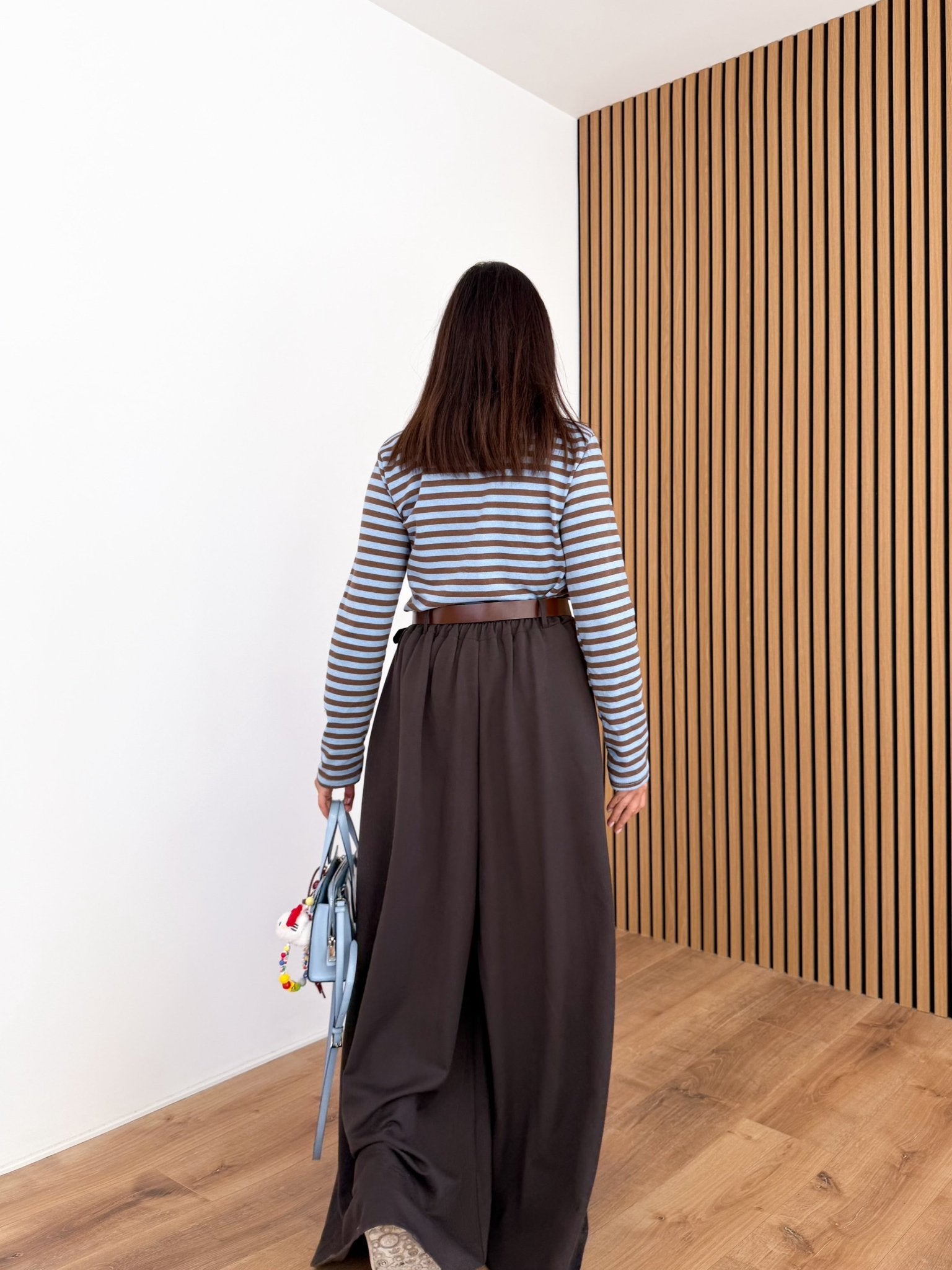 Polo Vespa - Marrone e Celeste - SAINTH