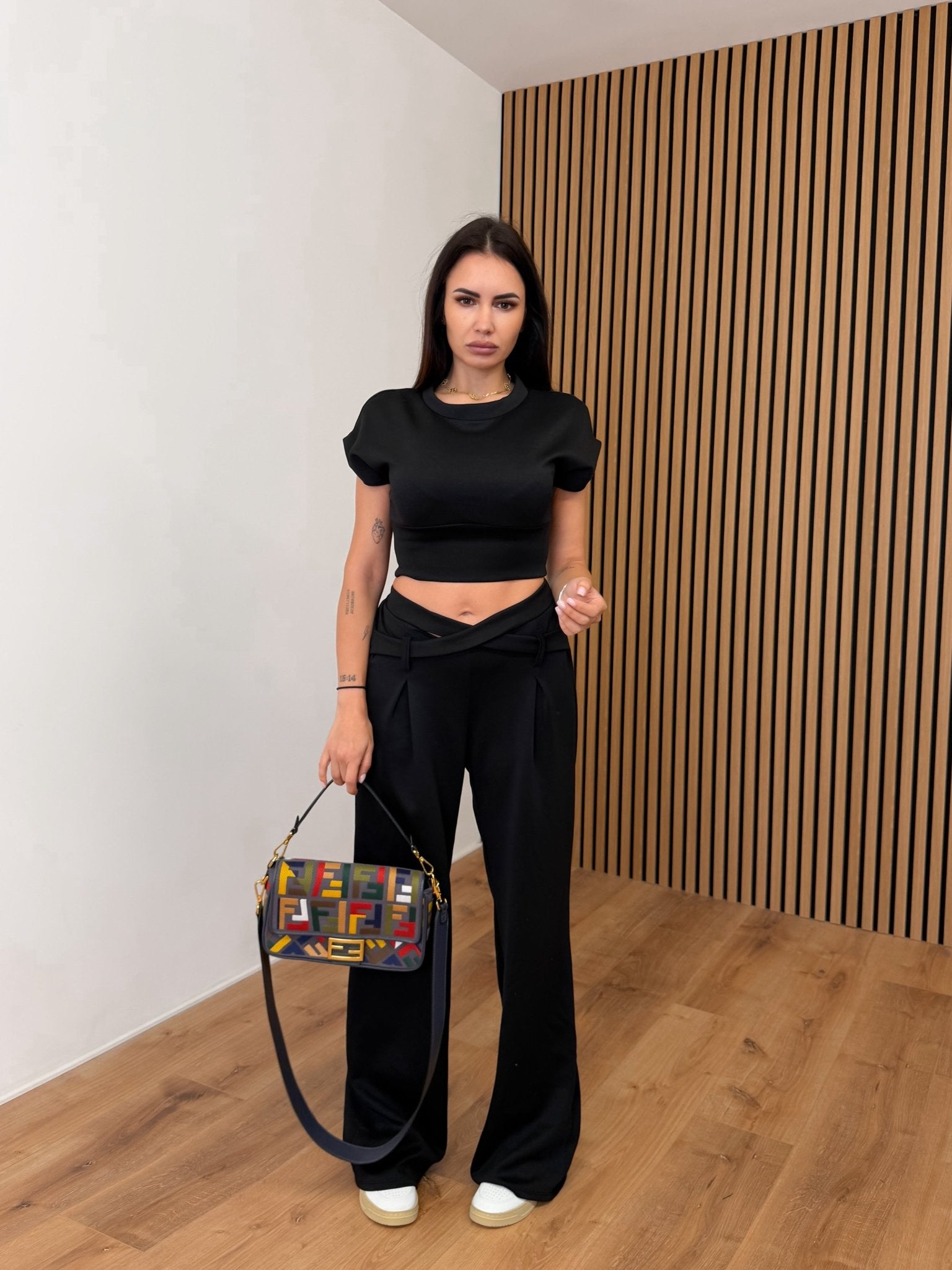 Completo Tuta Twist - Nero - SAINTH