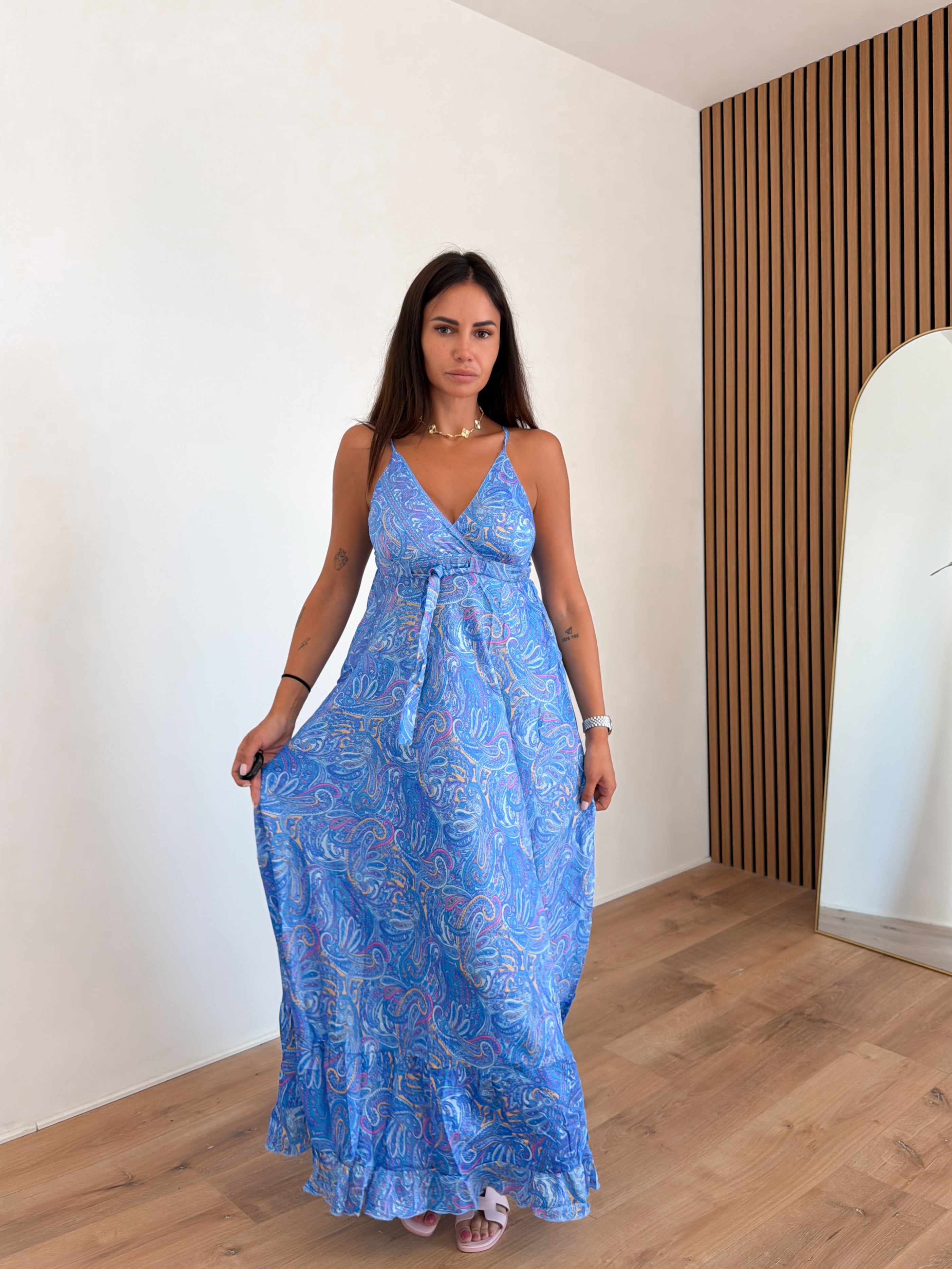 Abito Maya - Celeste Turchese