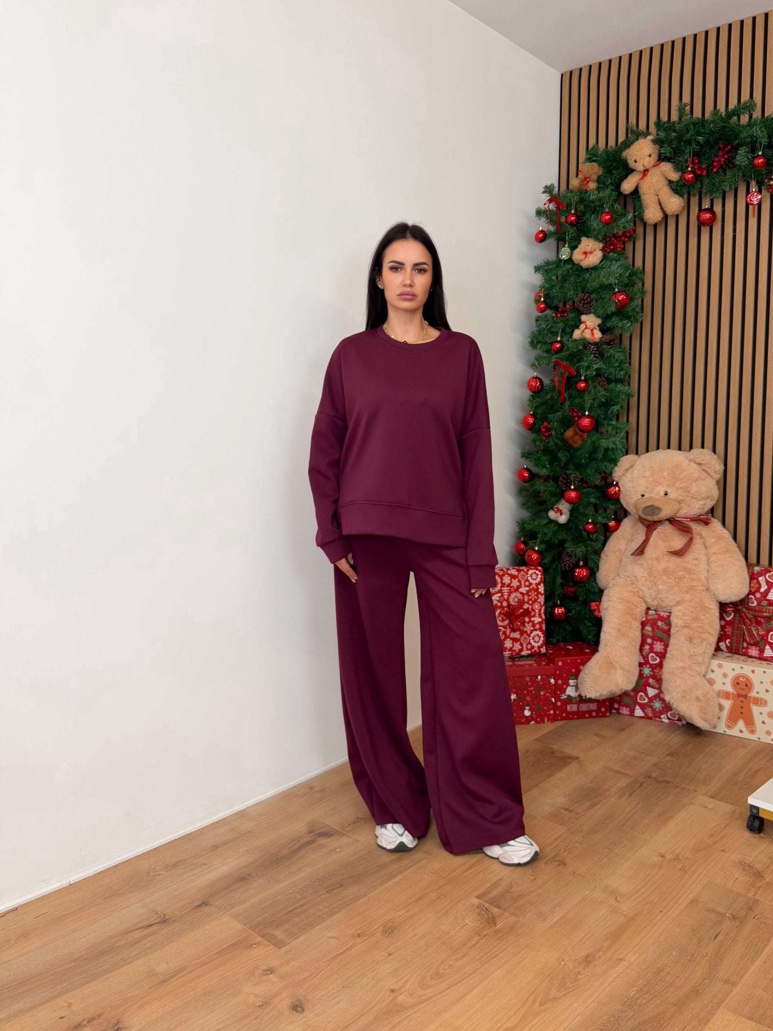 Felpa Jogger - Bordeaux - SAINTH