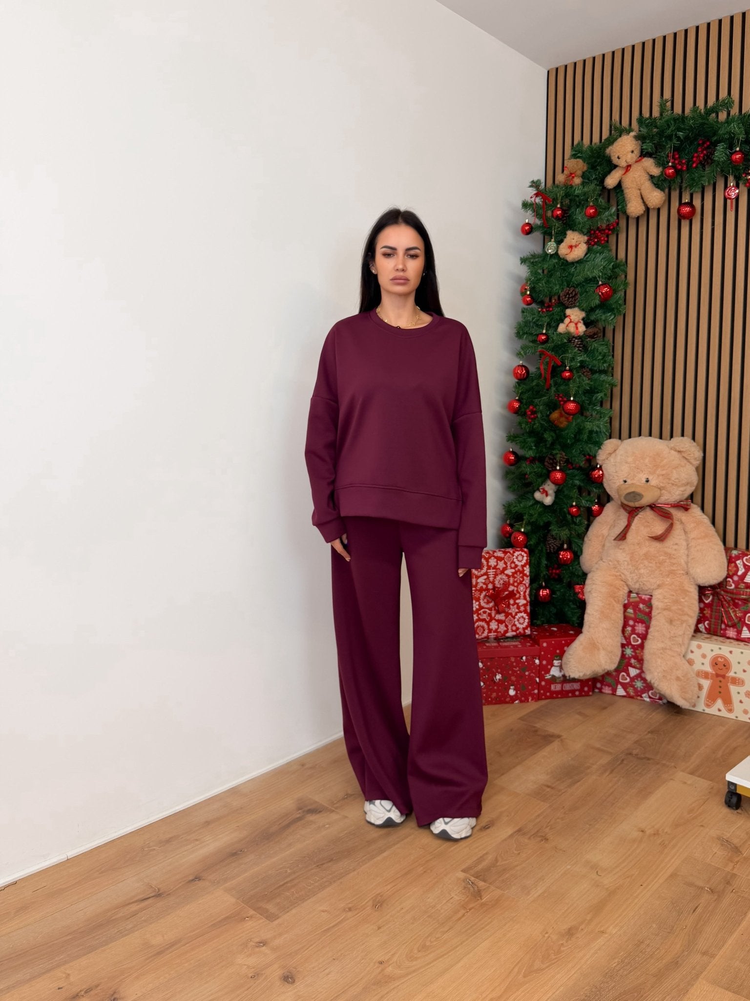 Felpa Jogger - Bordeaux - SAINTH