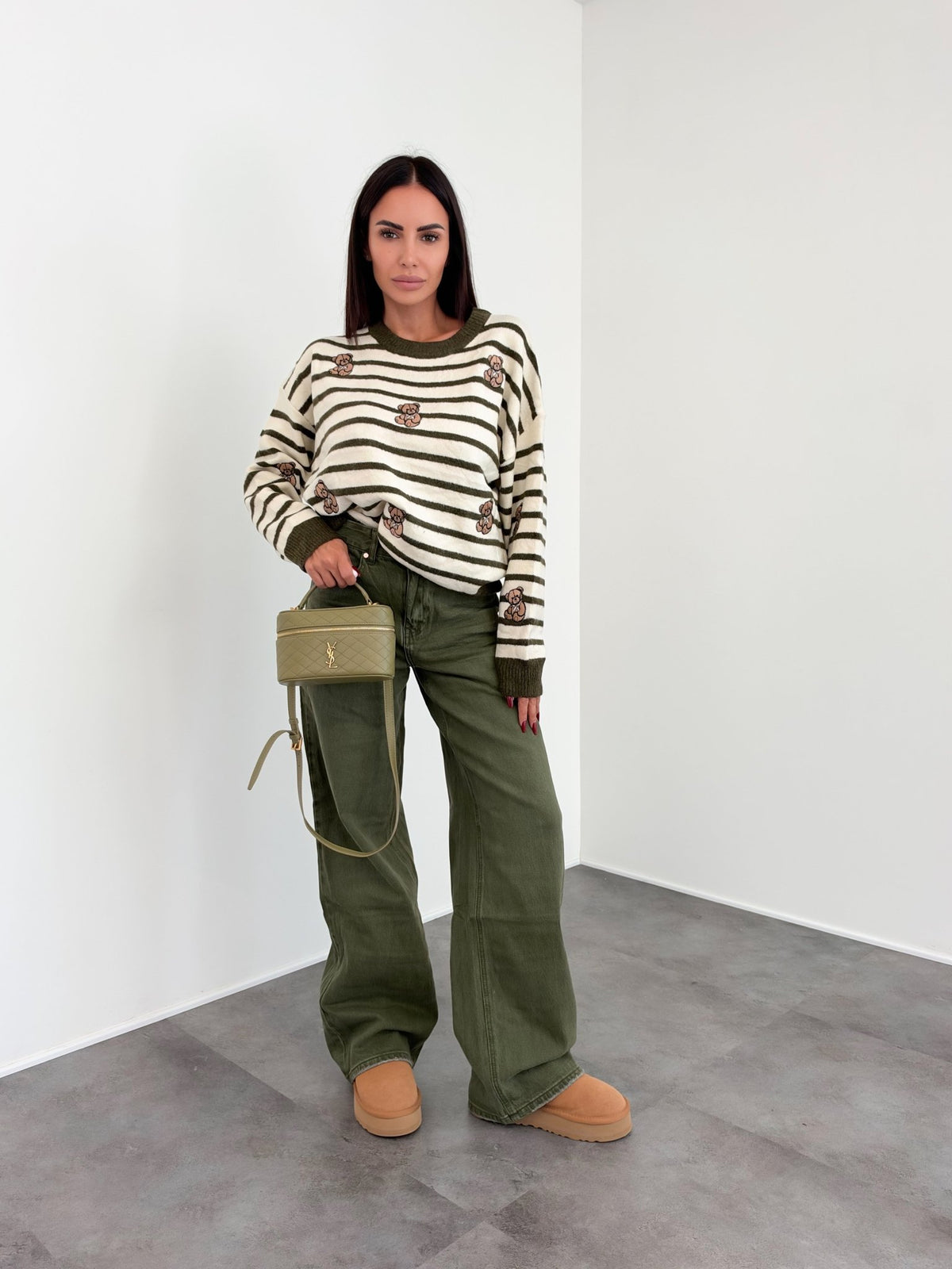 Pull Orsacchiotti - Army Green - SAINTH