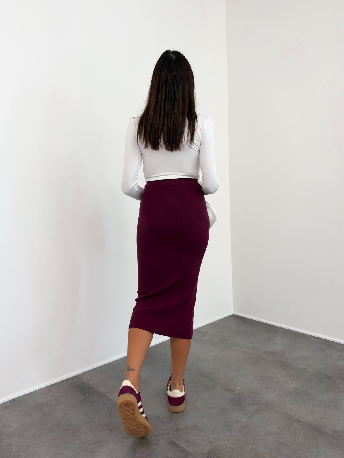 Maglia Crop Simply - Bianca