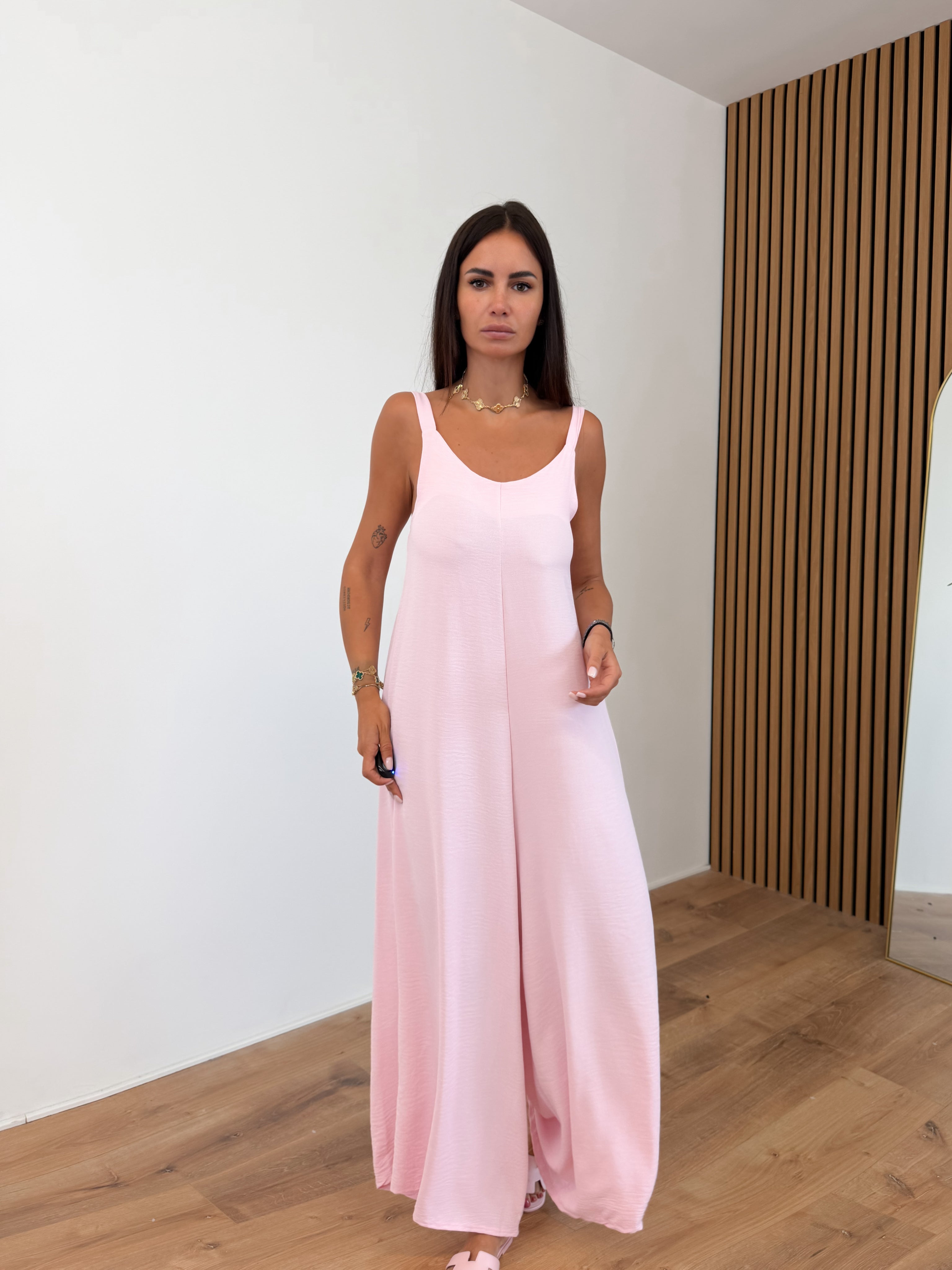 Tuta Intera Jey - Baby Pink