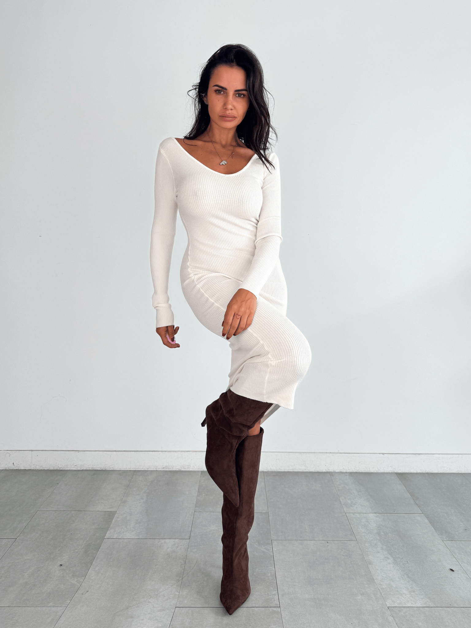 Abito Pull Fascino - Burro - SAINTH