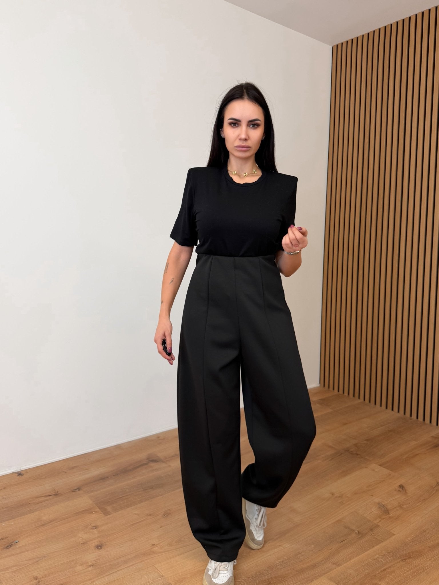 Pantalone Tuta Frait - Nero - SAINTH