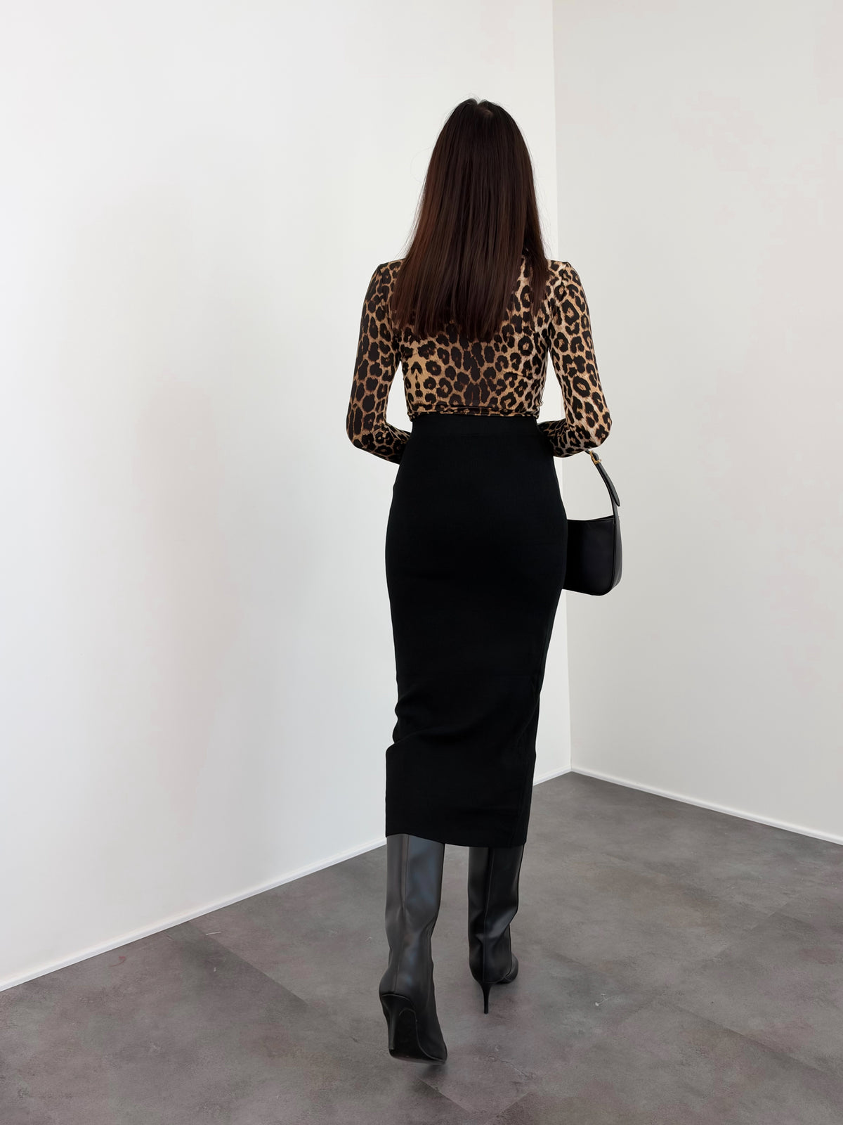 Maglia Crop Simply - Leopardata - SAINTH