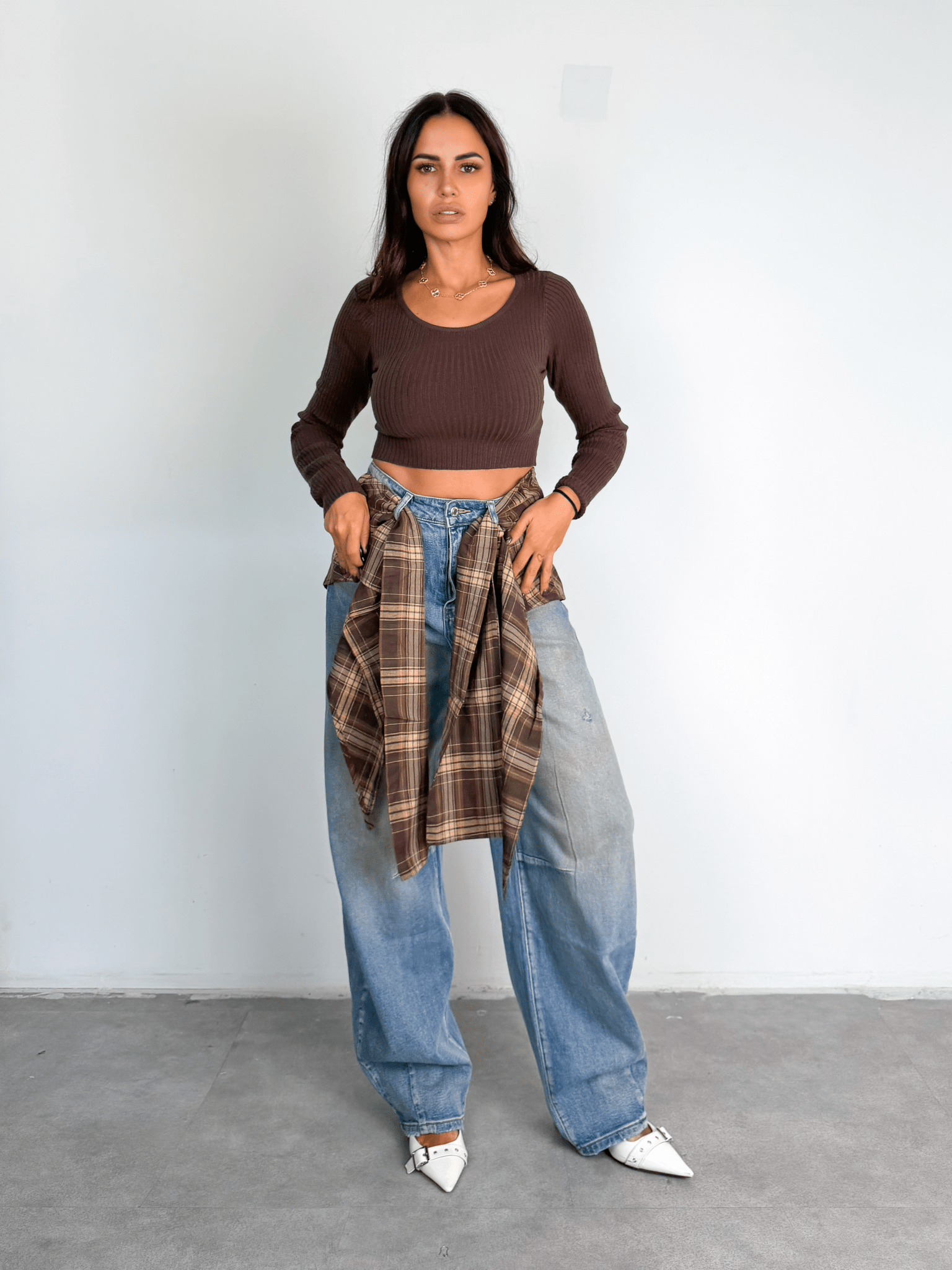 Jeans Foulard - Denim - SAINTH