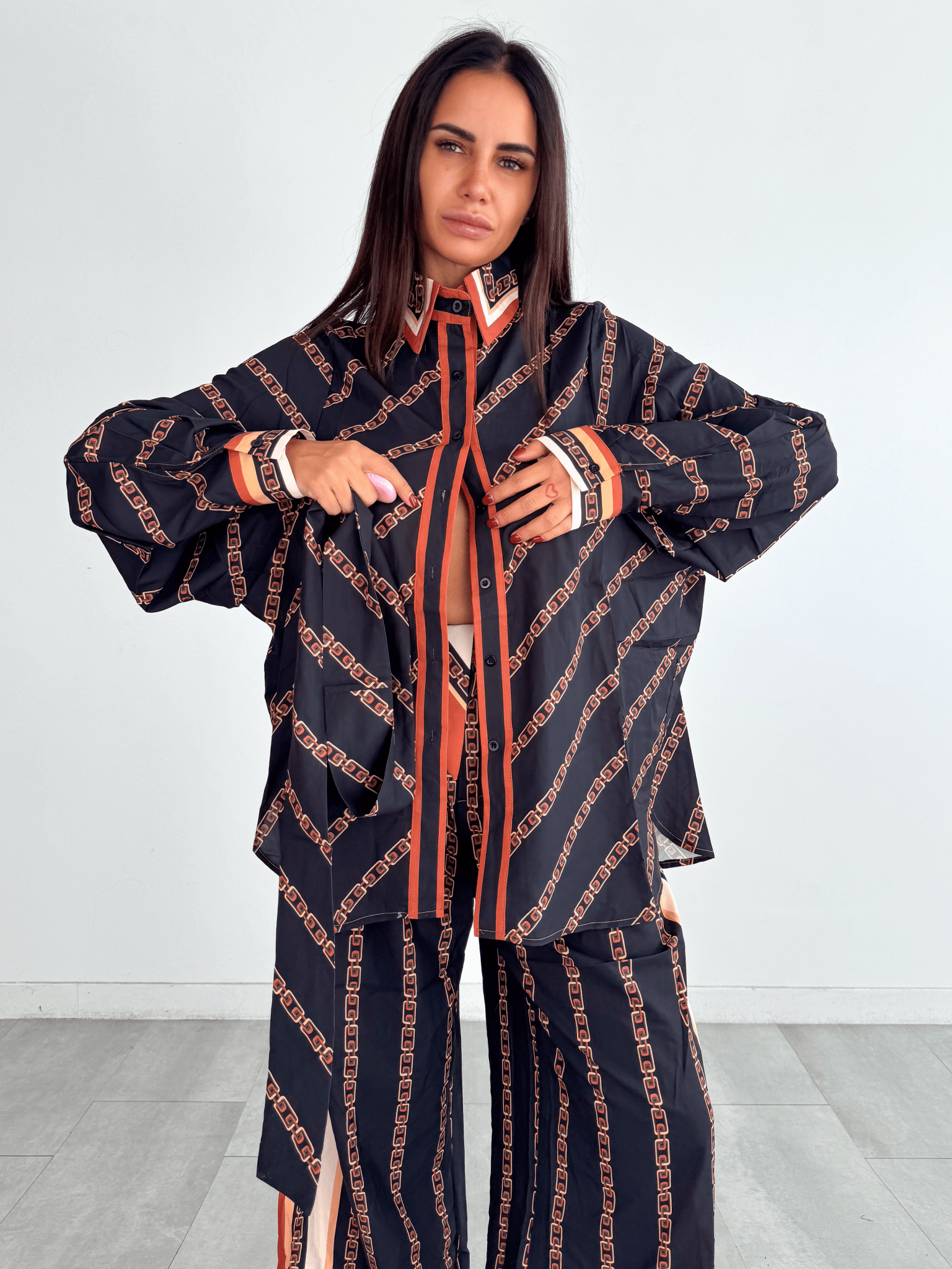 Completo Origami - Nero - SAINTH