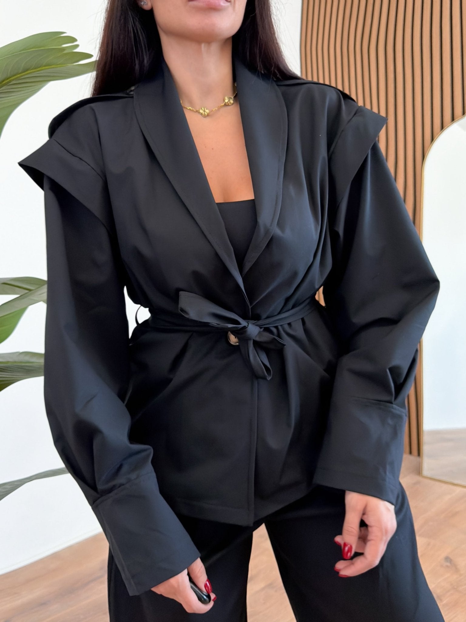 Trench Tokyo - Nero - SAINTH