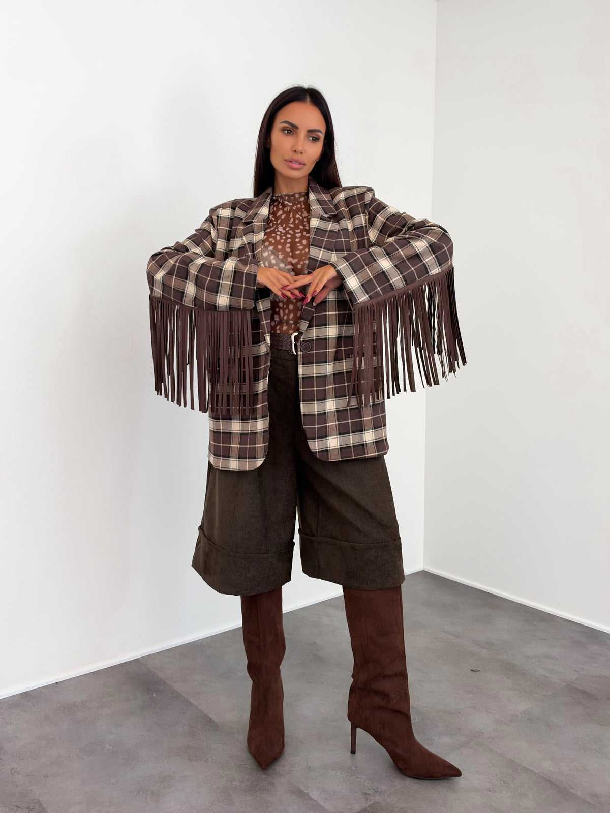 Blazer Trend - Marrone Burro